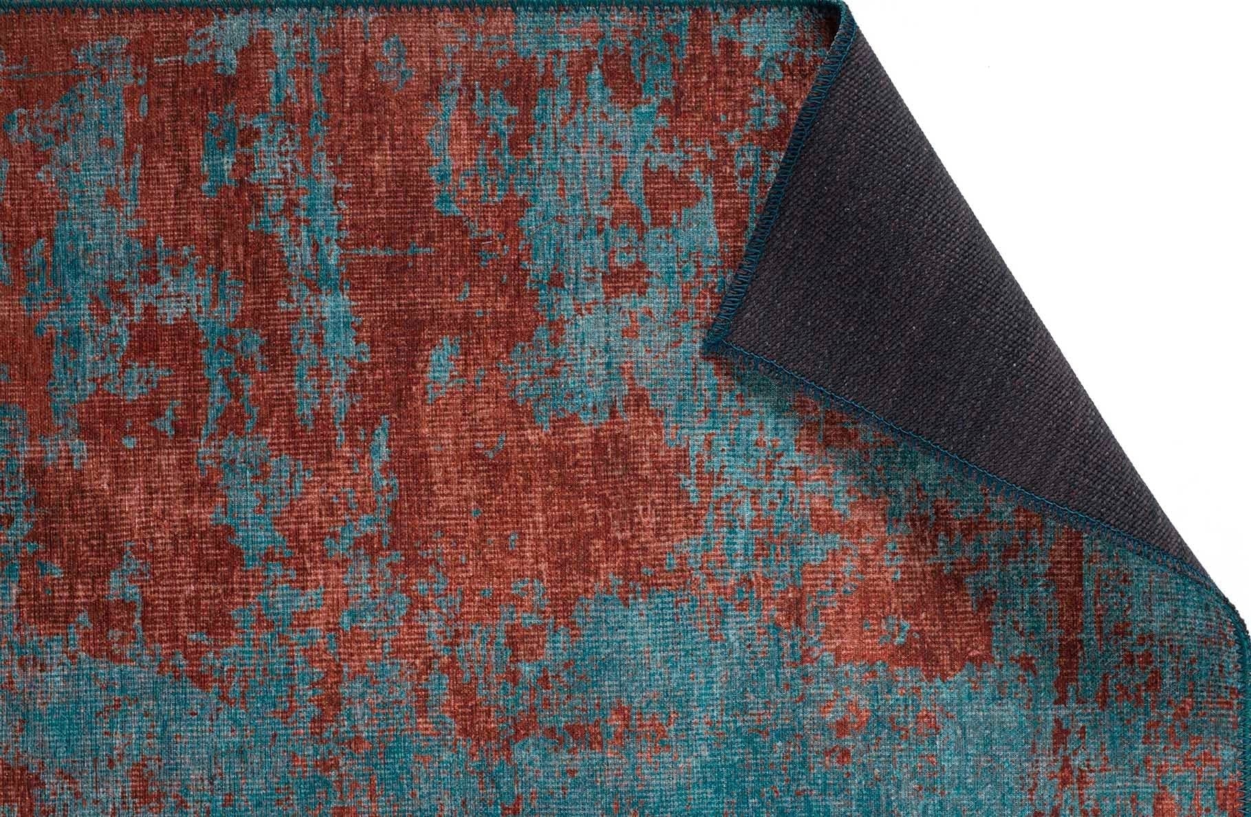 Covor FUSION CHENILLE, 75x150 cm, forma dreptunghiulara, poliester, multicolor, AL 04 Y