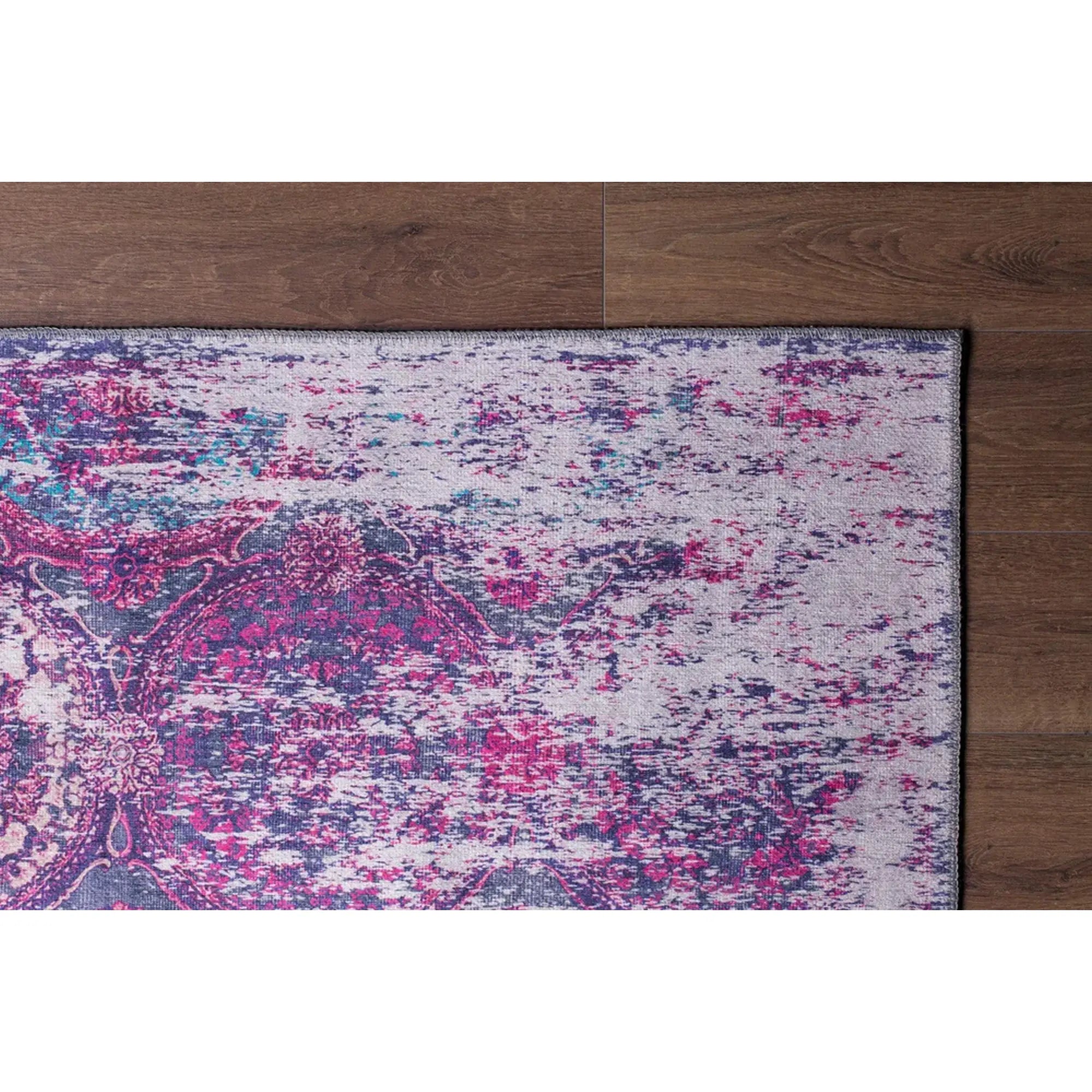 Covor FUSION CHENILLE, 75x150 cm, forma dreptunghiulara, poliester, multicolor, AL 104