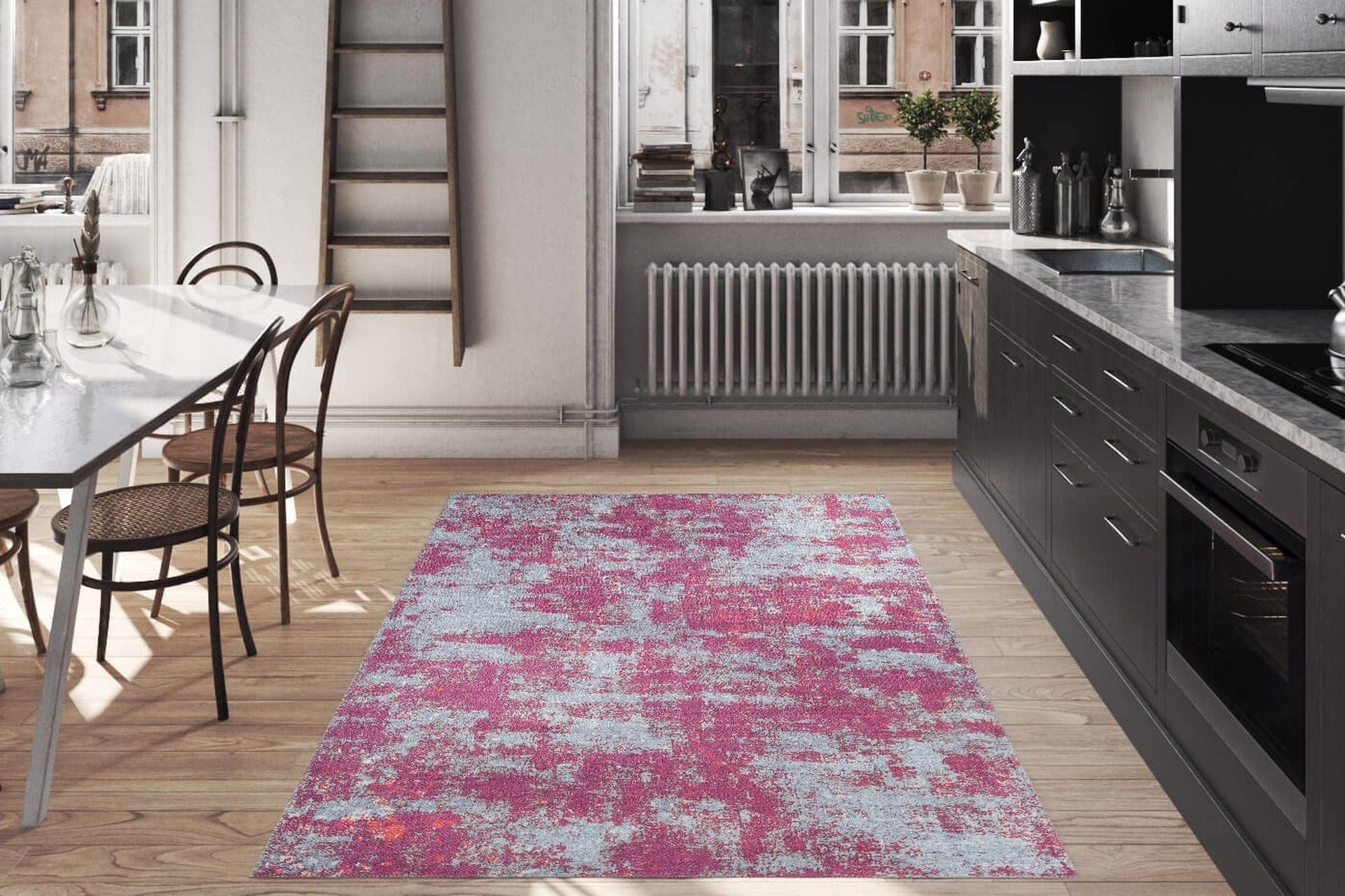 Covor FUSION CHENILLE, 75x150 cm, forma dreptunghiulara, poliester, multicolor, AL 230