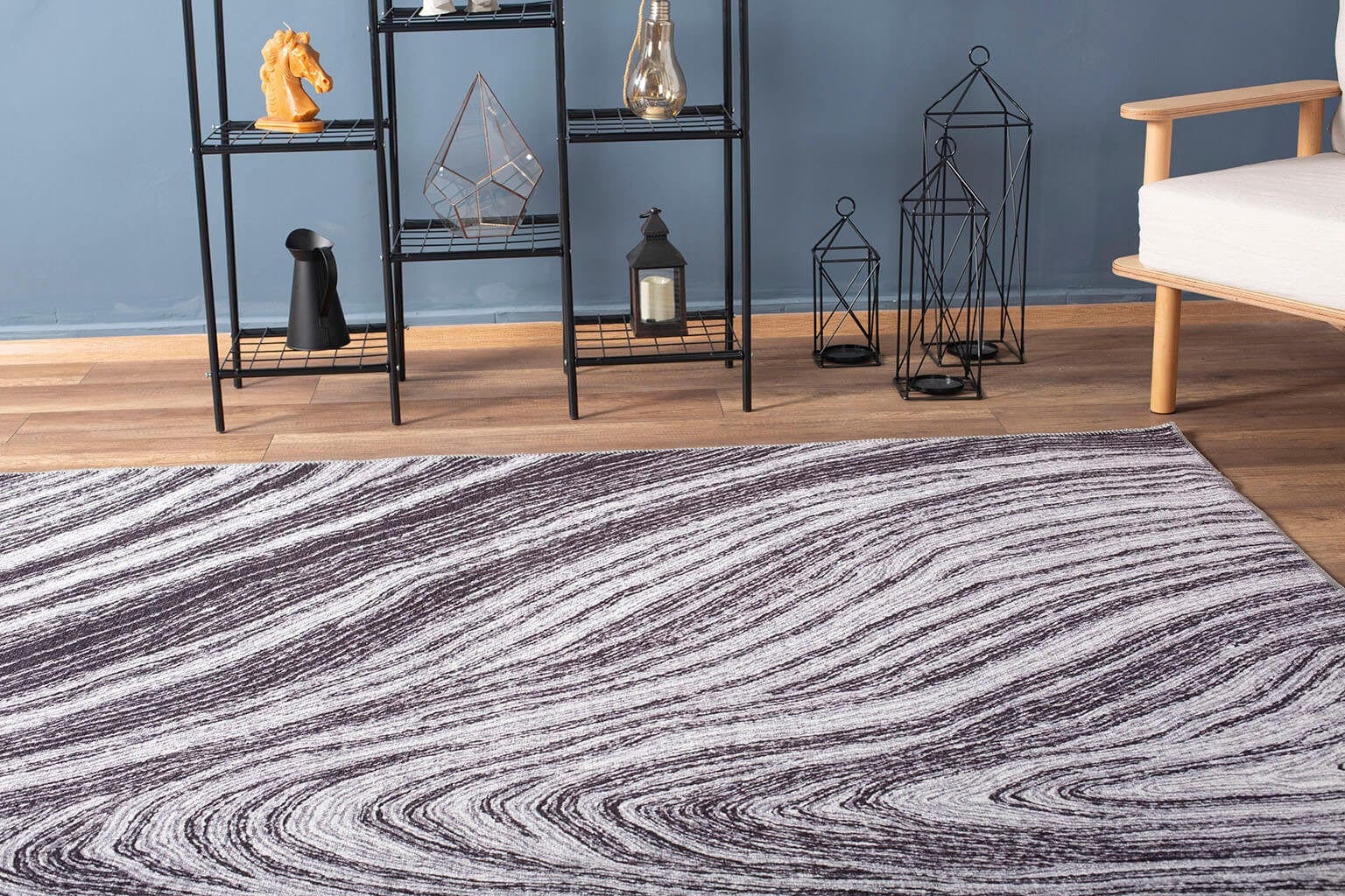 Covor FUSION CHENILLE, 75x150 cm, forma dreptunghiulara, poliester, multicolor, AL 276