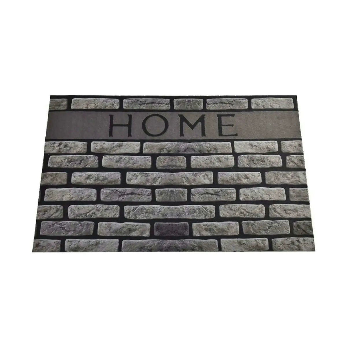 Covor HOME, 40x60 cm, forma dreptunghiulara, PVC, gri