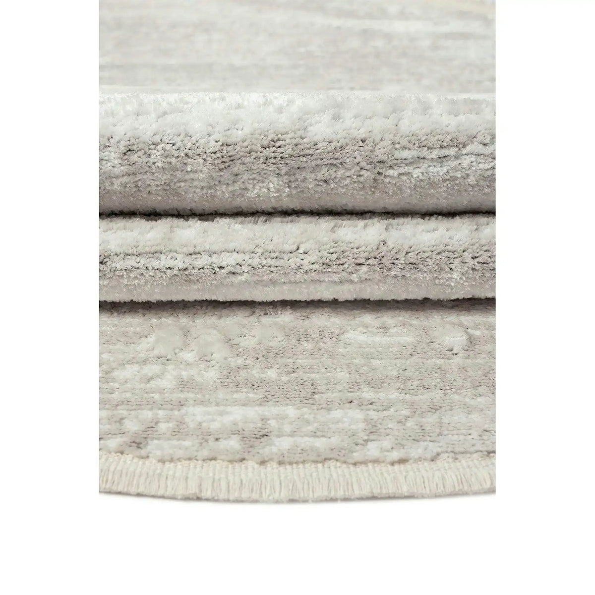 Covor JASMINE, 100x150 cm, forma ovala, poliester, crem, 1452