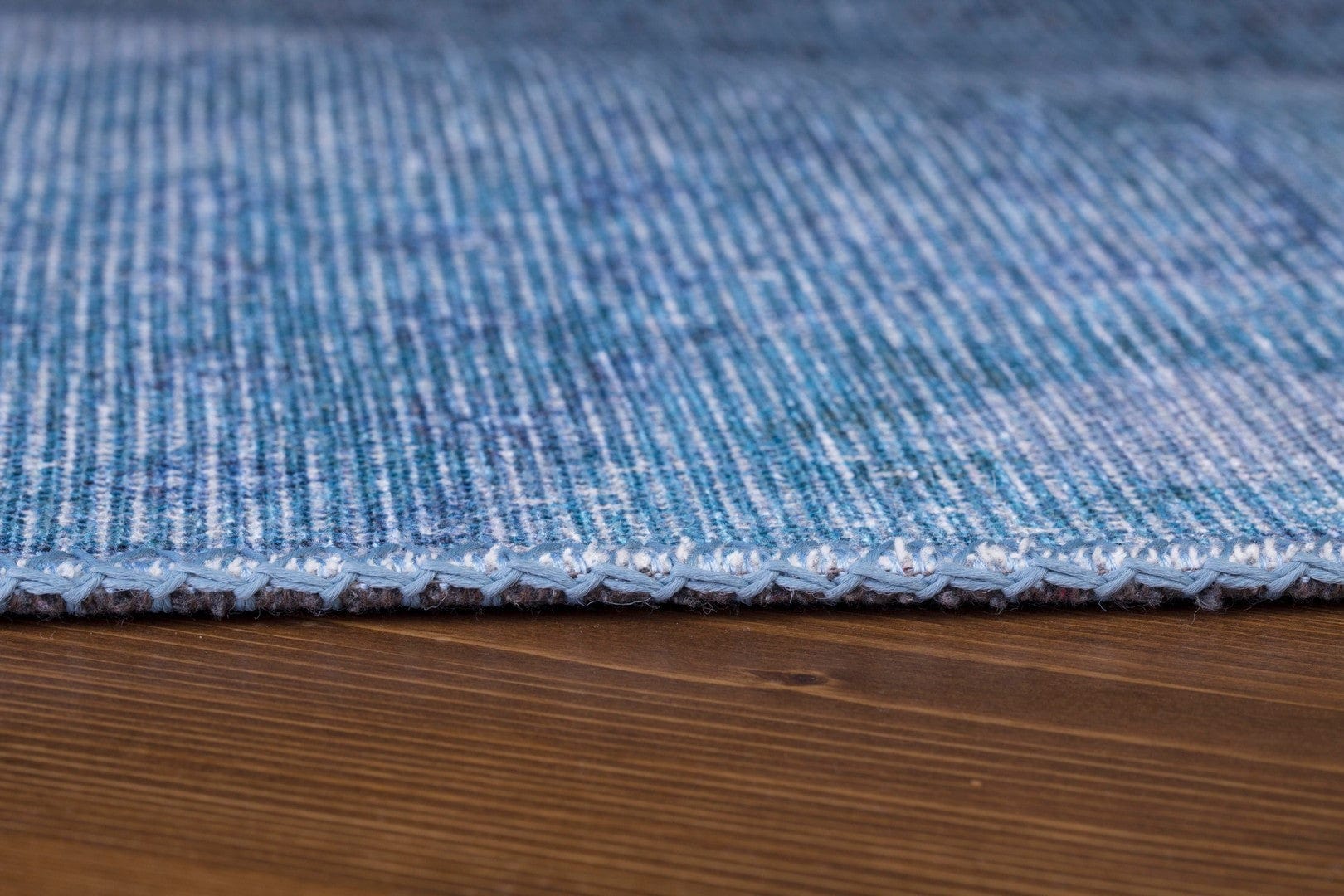 Covor JAZZ CHENILLE, 75x150 cm, forma dreptunghiulara, poliester, albastru, AL 46