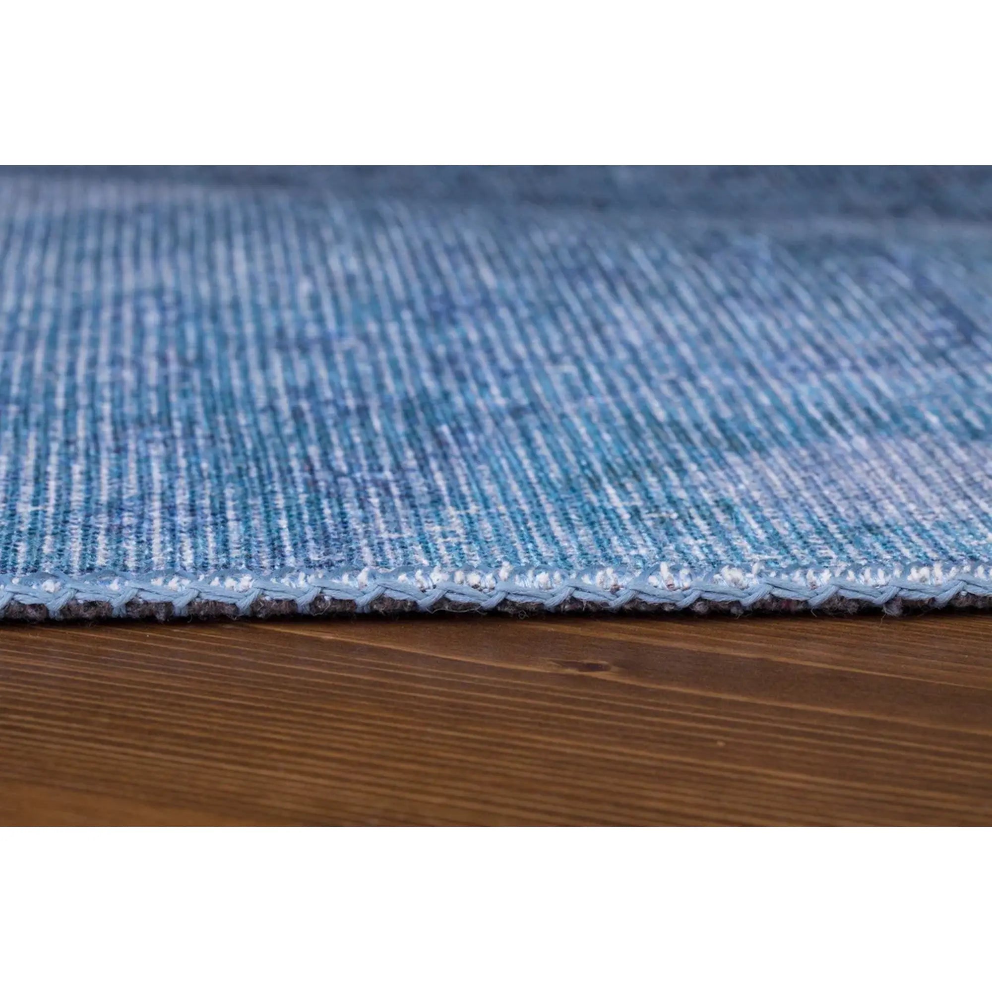 Covor JAZZ CHENILLE, 75x150 cm, forma dreptunghiulara, poliester, albastru, AL 46
