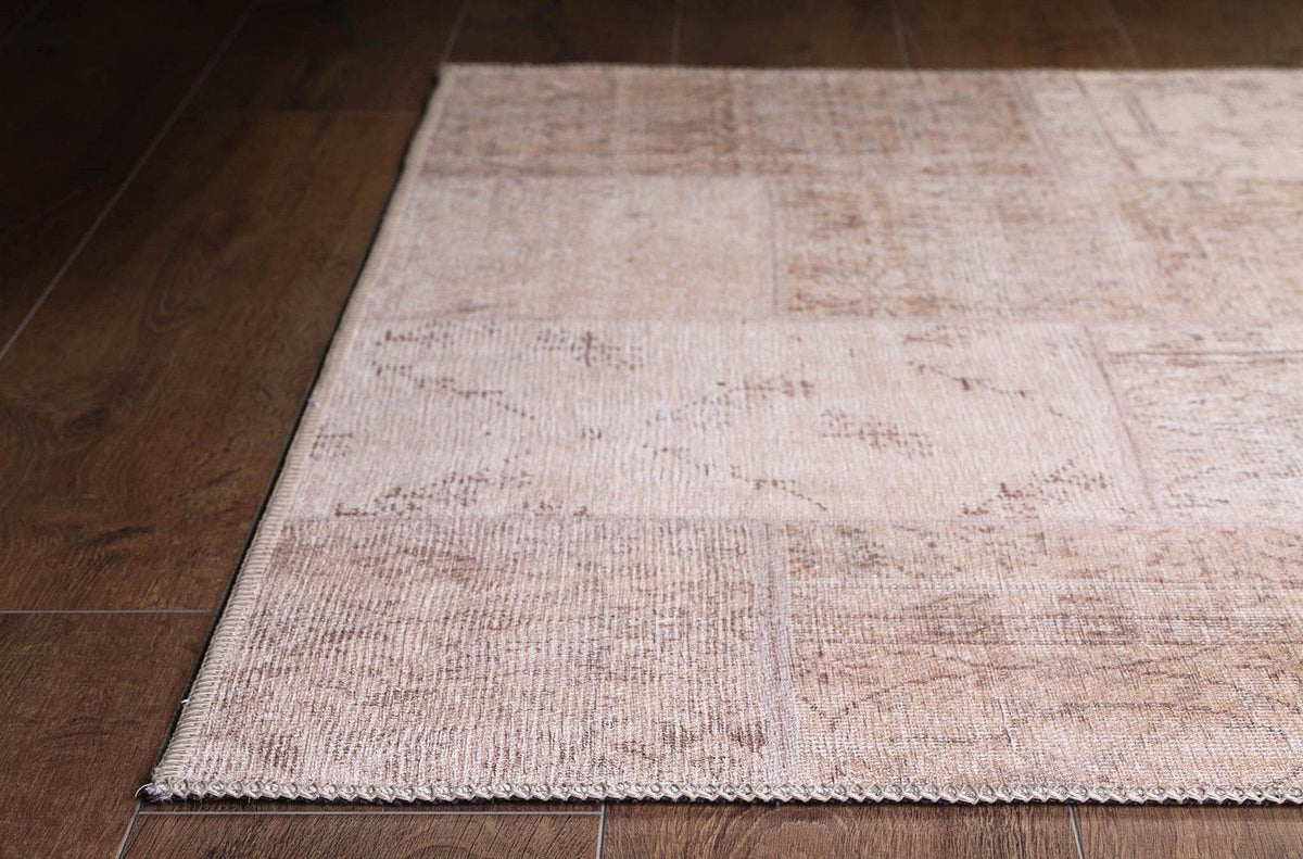 Covor JAZZ CHENILLE, 75x150 cm, forma dreptunghiulara, poliester, bej, AL 15