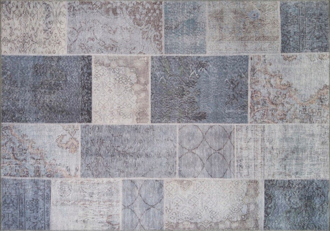 Covor JAZZ CHENILLE, 75x150 cm, forma dreptunghiulara, poliester, gri, AL 83