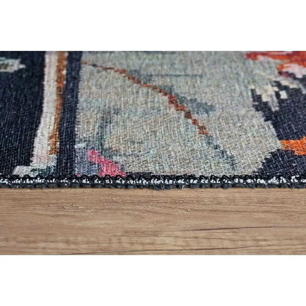 Covor JAZZ CHENILLE, 75x150 cm, forma dreptunghiulara, poliester, multicolor, AL 153