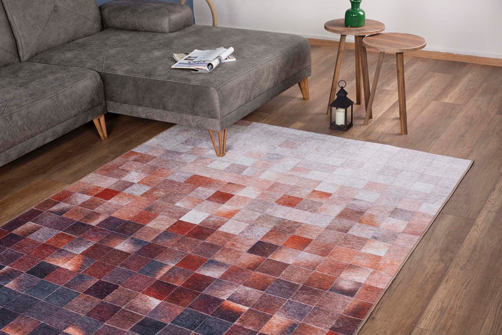 Covor JAZZ CHENILLE, 75x150 cm, forma dreptunghiulara, poliester, multicolor, AL 154