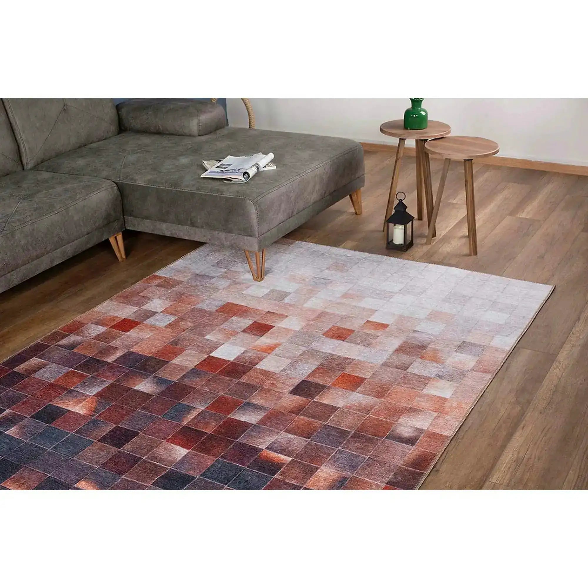 Covor JAZZ CHENILLE, 75x150 cm, forma dreptunghiulara, poliester, multicolor, AL 154