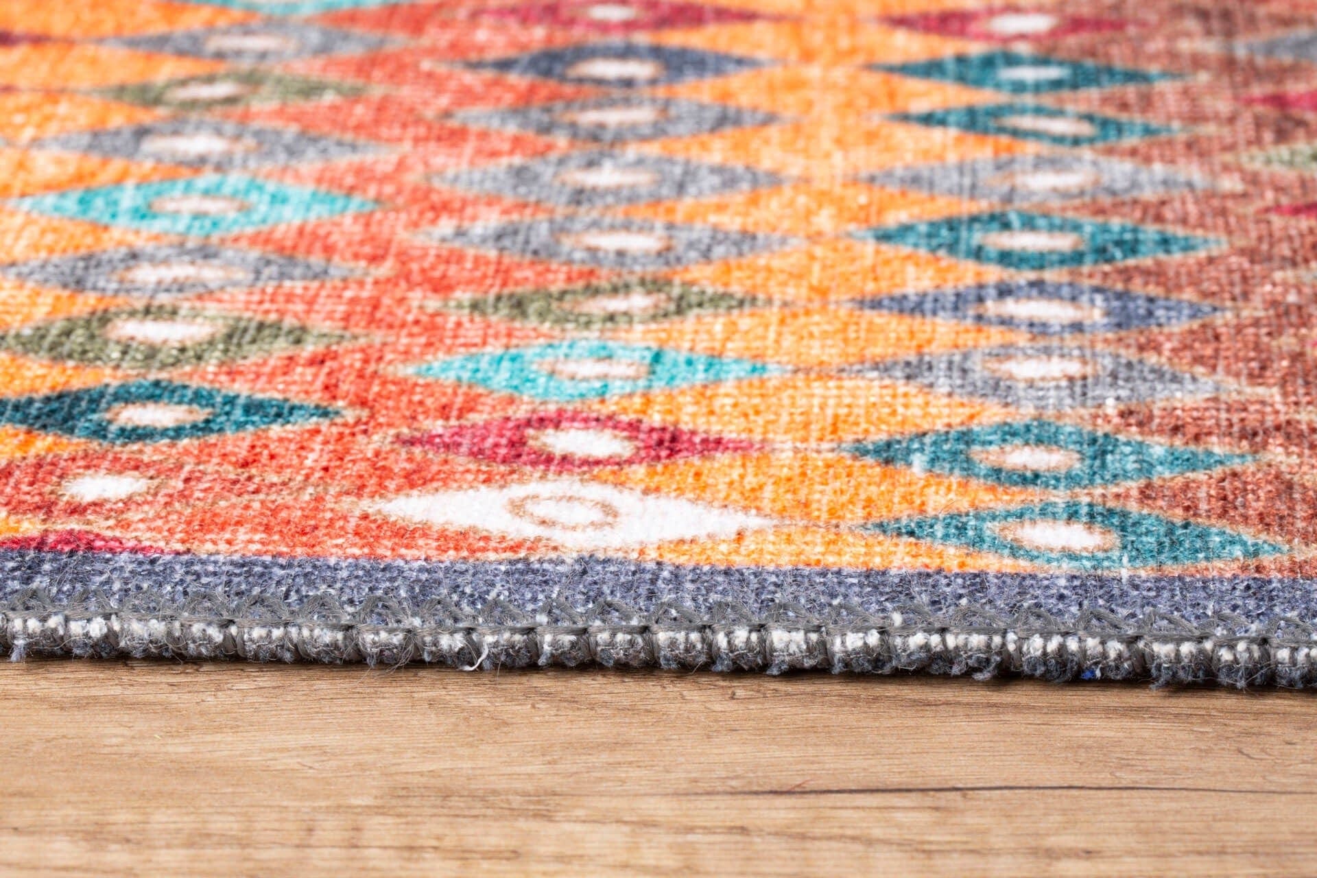 Covor JAZZ CHENILLE, 75x150 cm, forma dreptunghiulara, poliester, multicolor, AL 332