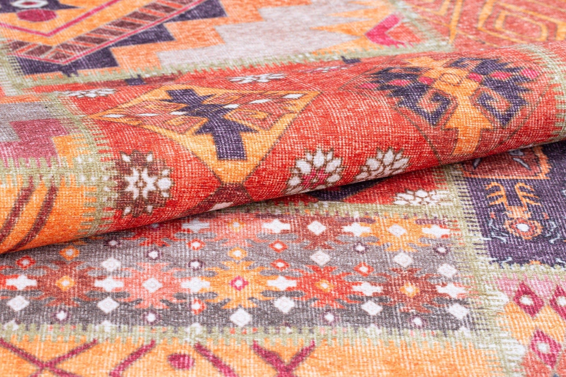 Covor JAZZ CHENILLE, 75x150 cm, forma dreptunghiulara, poliester, multicolor, AL 332