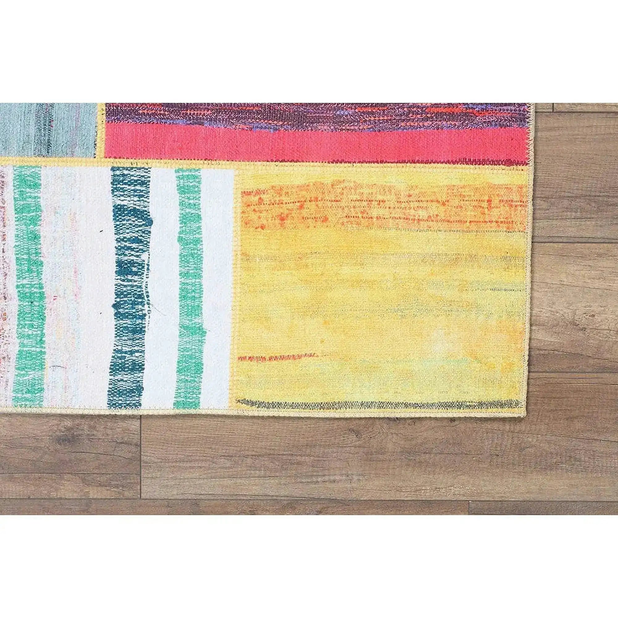 Covor JAZZ CHENILLE, 75x150 cm, forma dreptunghiulara, poliester, multicolor, AL 48