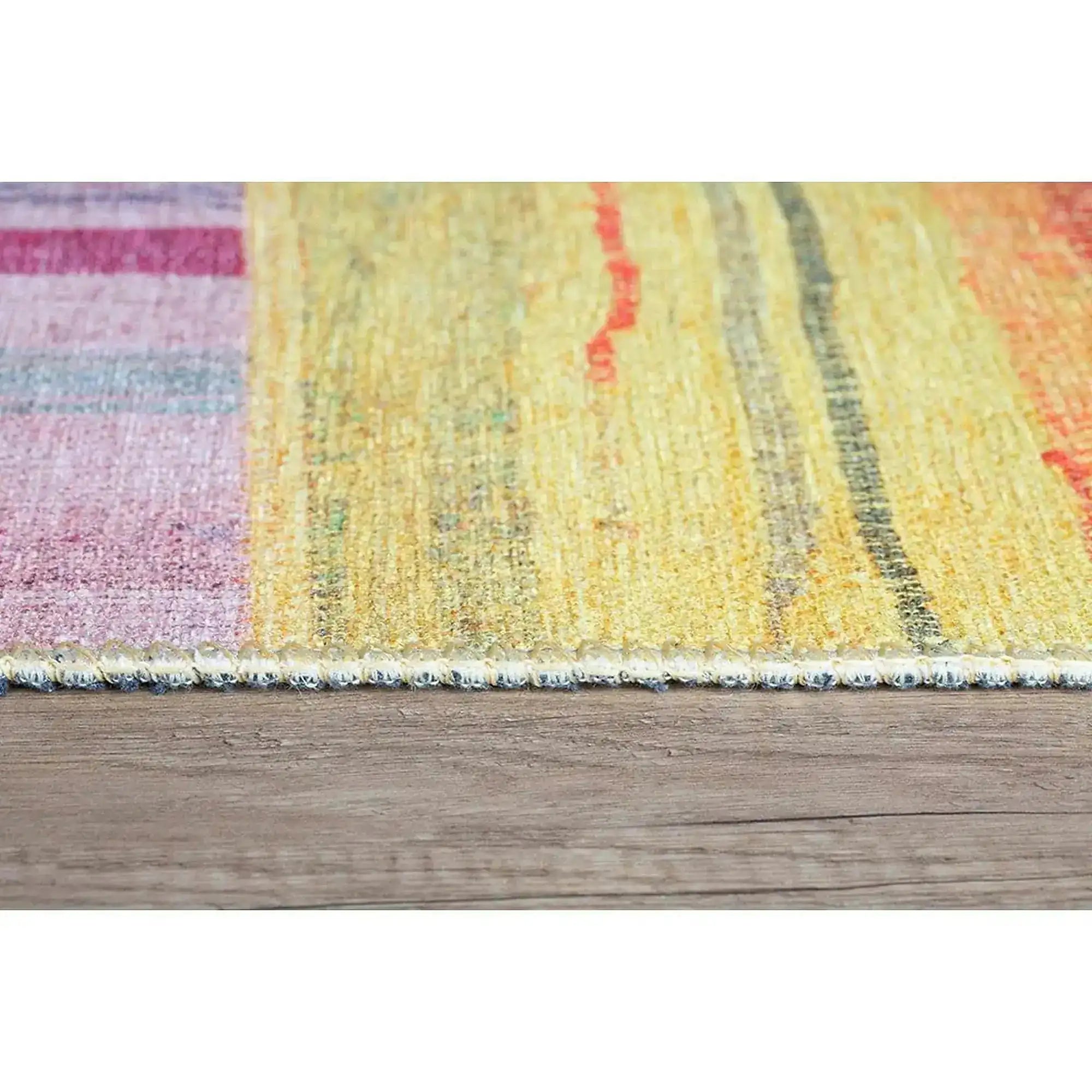 Covor JAZZ CHENILLE, 75x150 cm, forma dreptunghiulara, poliester, multicolor, AL 48
