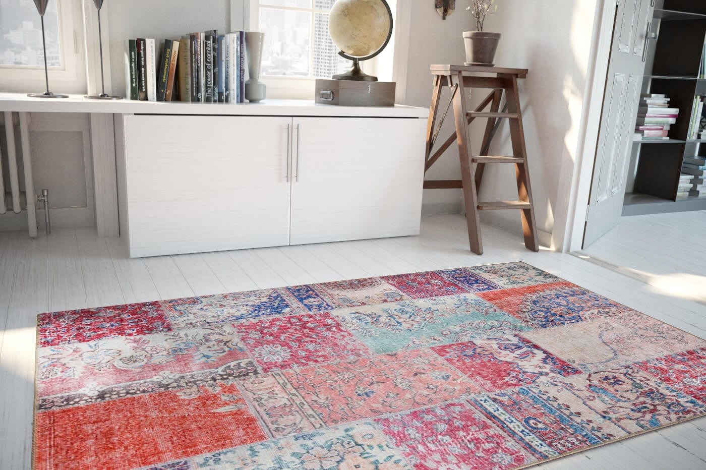 Covor JAZZ CHENILLE, 75x150 cm, forma dreptunghiulara, poliester, multicolor, AL 82