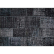Covor JAZZ CHENILLE, 75x150 cm, forma dreptunghiulara, poliester, negru, AL 81