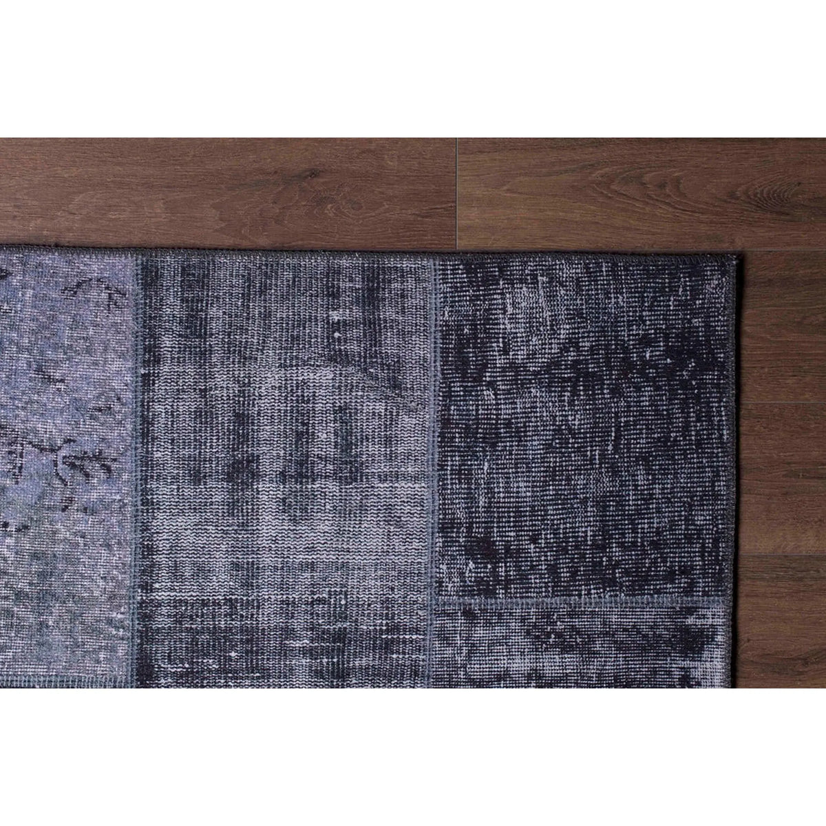 Covor JAZZ CHENILLE, 75x150 cm, forma dreptunghiulara, poliester, negru, AL 81