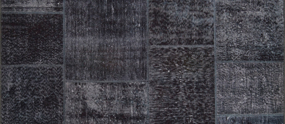 Covor JAZZ CHENILLE, 75x150 cm, forma dreptunghiulara, poliester, negru, AL 81