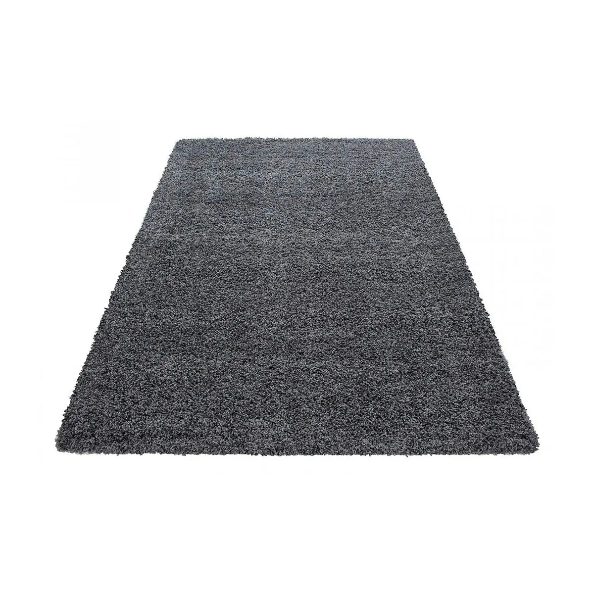Covor LIFE, 80x250 cm, forma dreptunghiulara, polipropilena, gri inchis, 1500 - V2