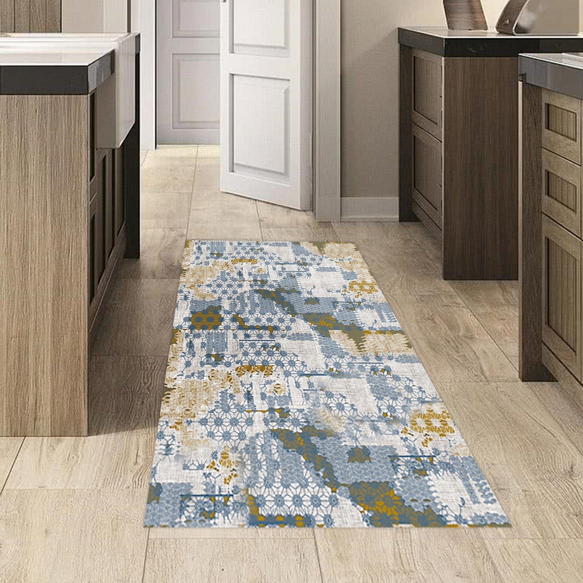 Covor M5015 - V2, 80x120 cm, forma dreptunghiulara, poliester, multicolor