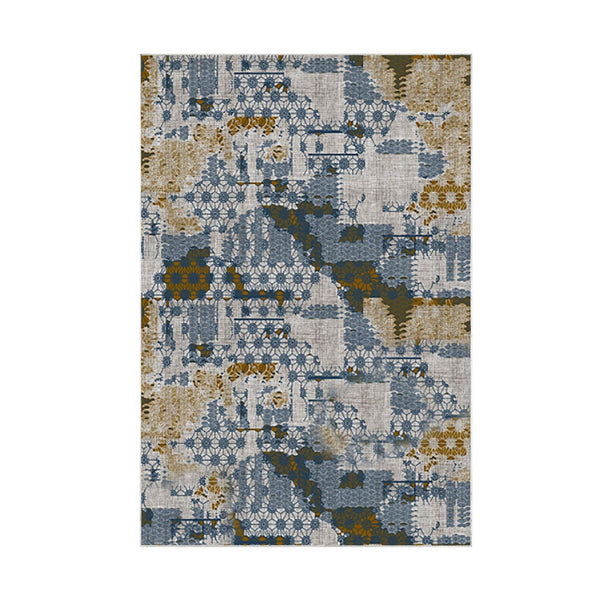 Covor M5015 - V2, 80x120 cm, forma dreptunghiulara, poliester, multicolor