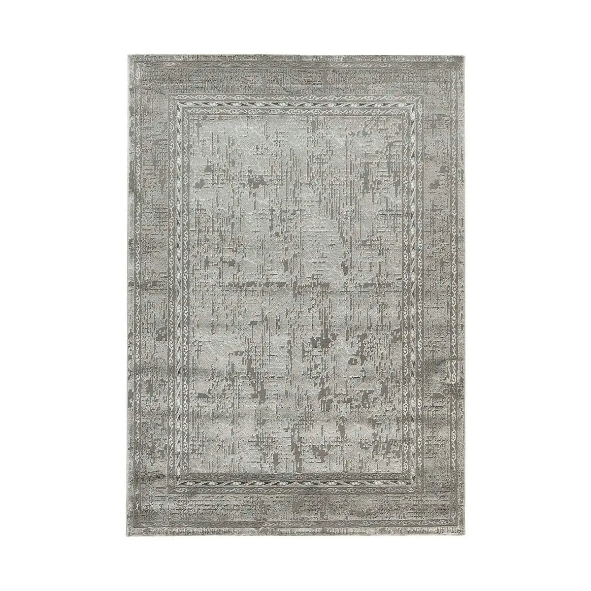 Covor MARMARIS 404, 160x230 cm, forma dreptunghiulara, polipropilena/poliester, gri
