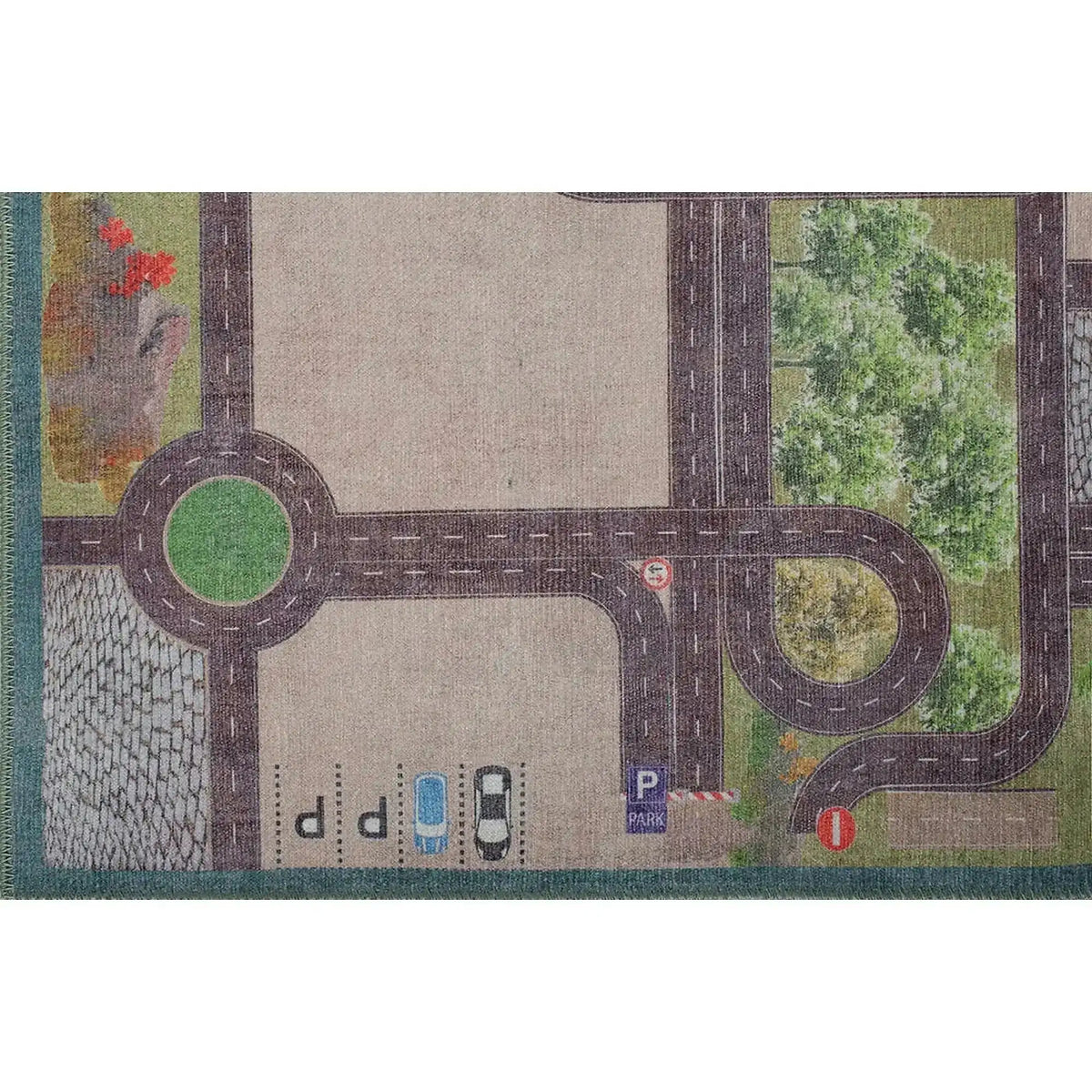 Covor MINOR CHENILLE, 75x150 cm, forma dreptunghiulara, poliester, multicolor, AL 107