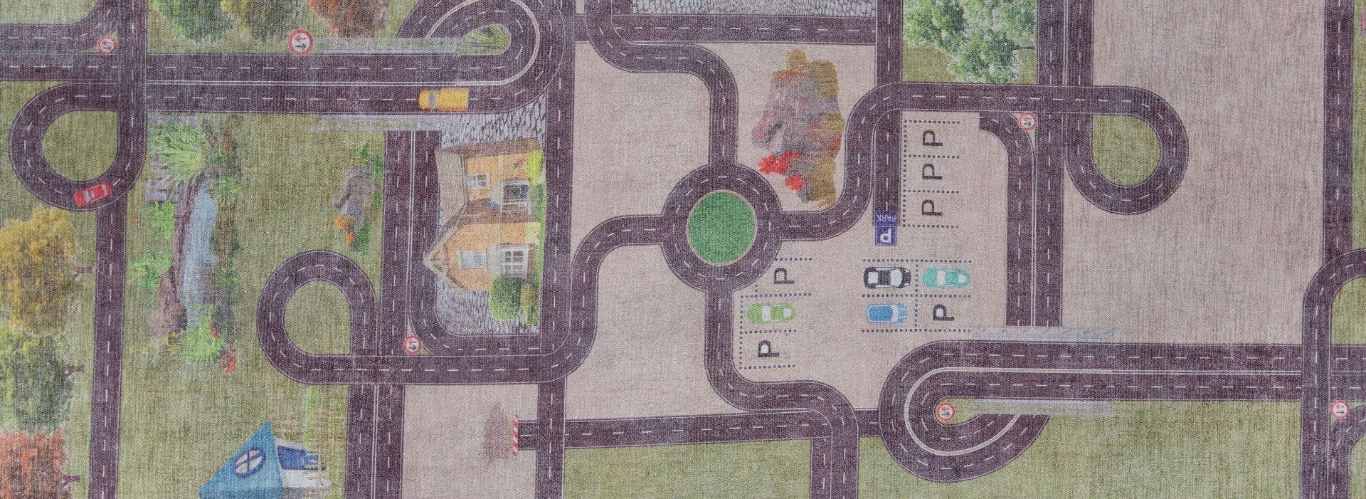 Covor MINOR CHENILLE, 75x150 cm, forma dreptunghiulara, poliester, multicolor, AL 107