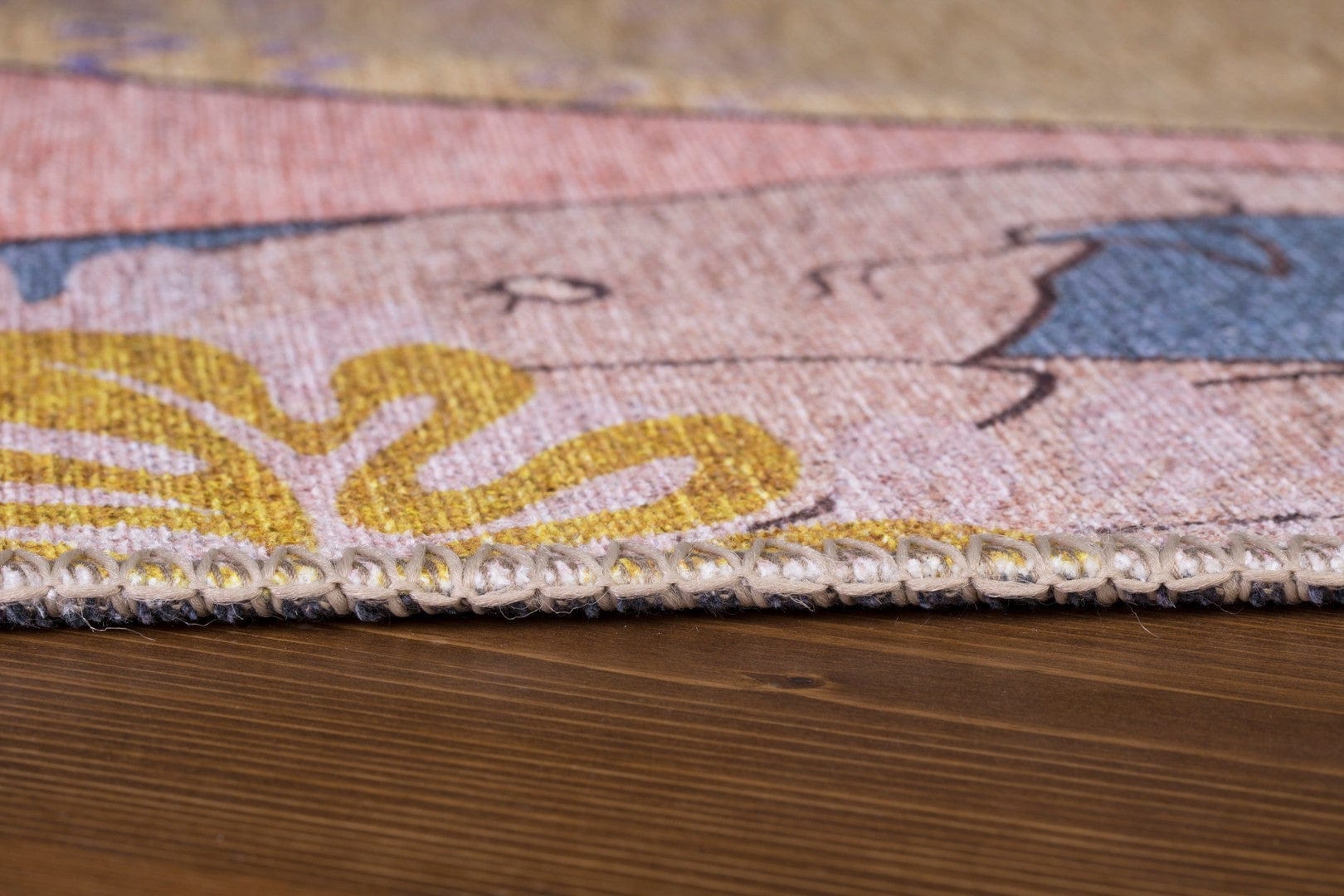 Covor MINOR CHENILLE, 75x150 cm, forma dreptunghiulara, poliester, multicolor, AL 109