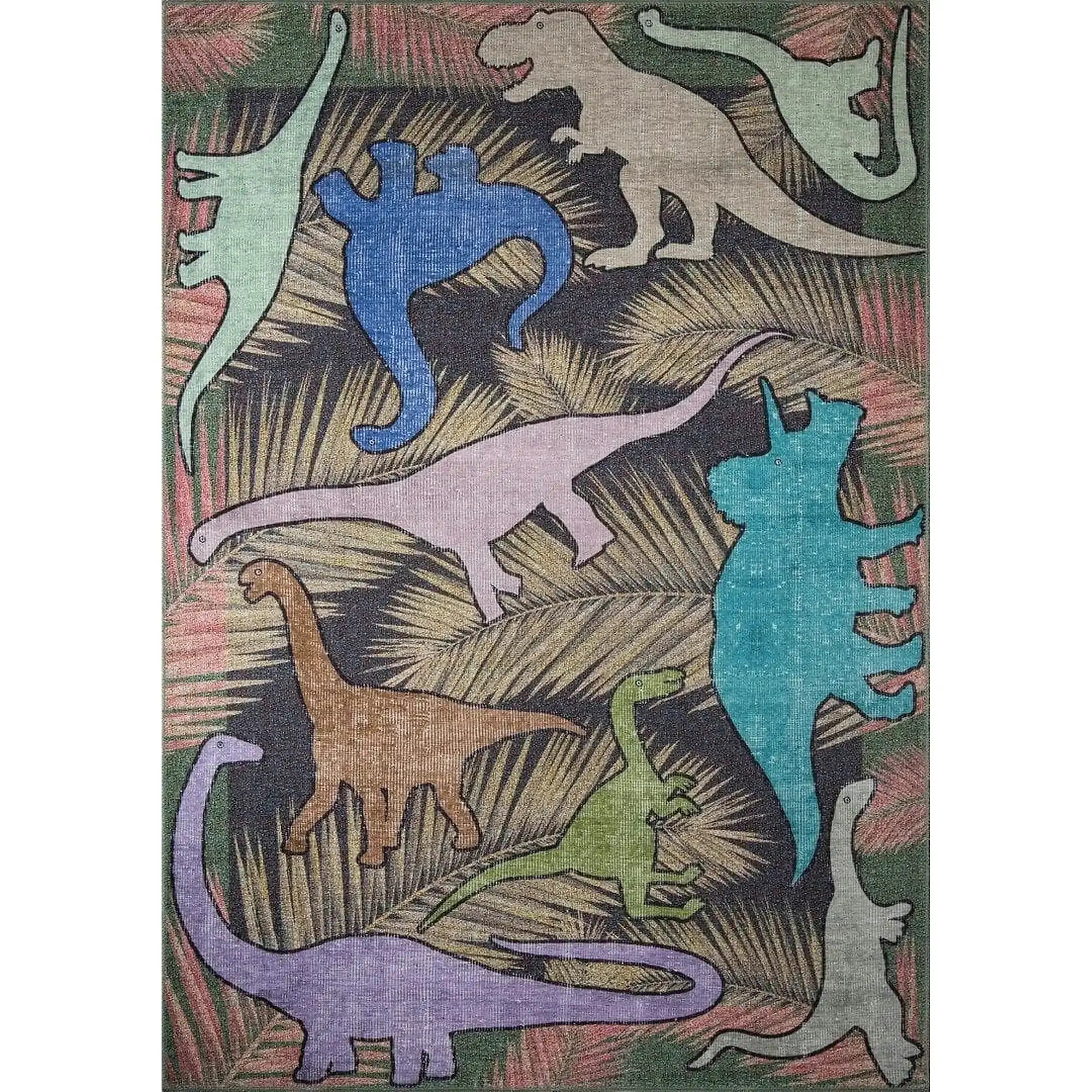 Covor MINOR CHENILLE, 75x150 cm, forma dreptunghiulara, poliester, multicolor, AL 110