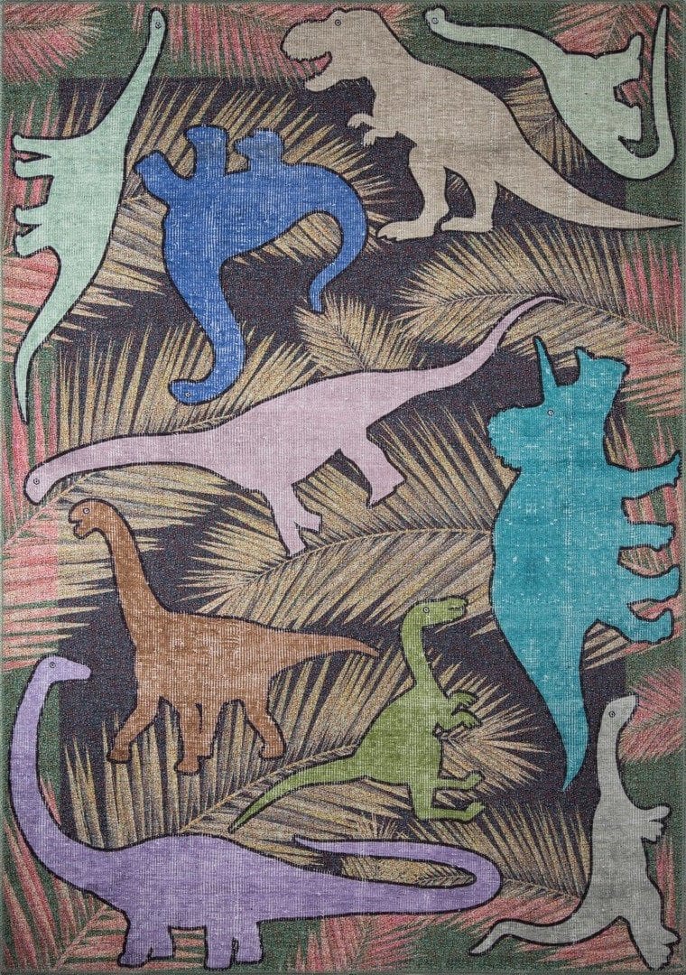 Covor MINOR CHENILLE, 75x150 cm, forma dreptunghiulara, poliester, multicolor, AL 110