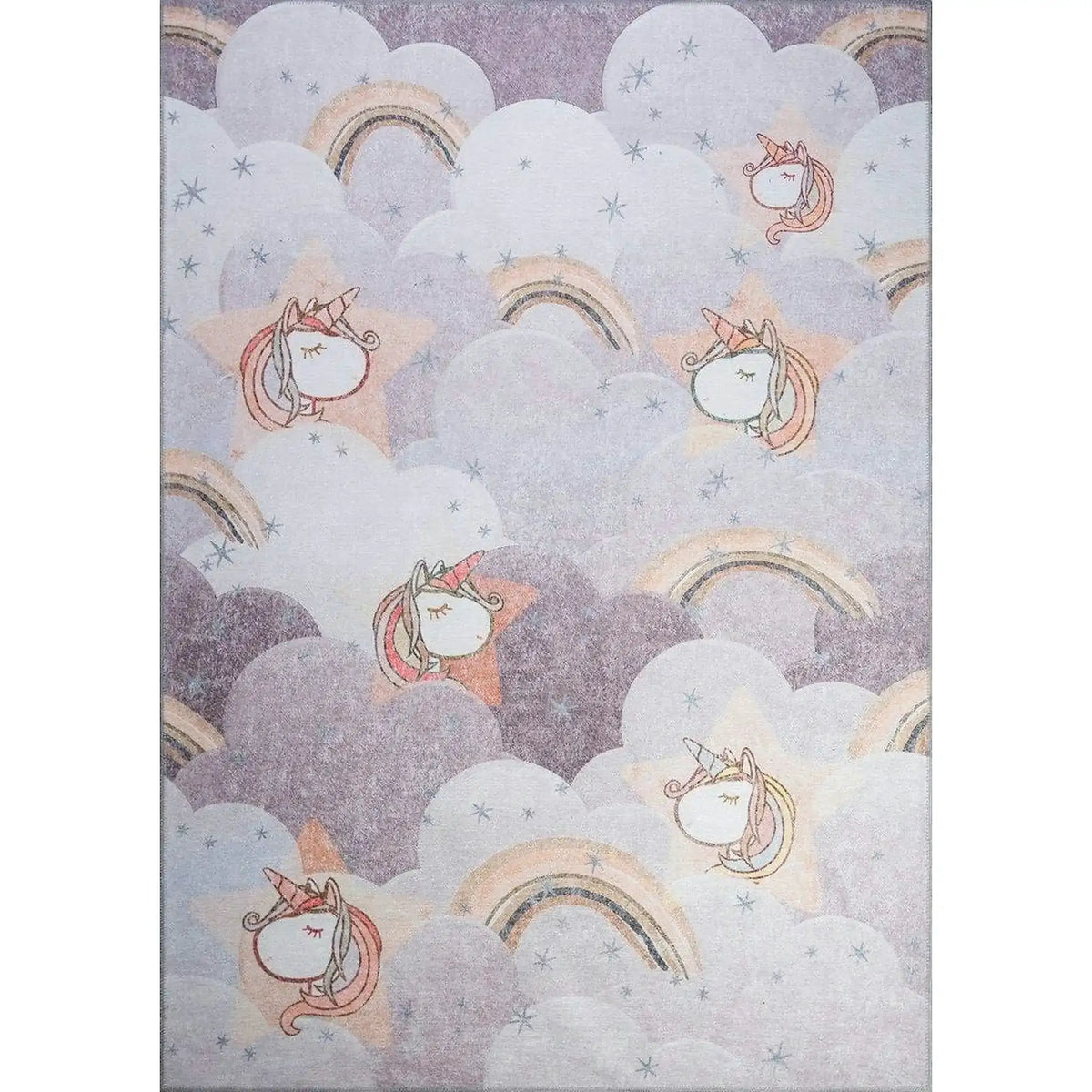 Covor MINOR CHENILLE, 75x150 cm, forma dreptunghiulara, poliester, multicolor, AL 143