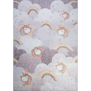 Covor MINOR CHENILLE, 75x150 cm, forma dreptunghiulara, poliester, multicolor, AL 143