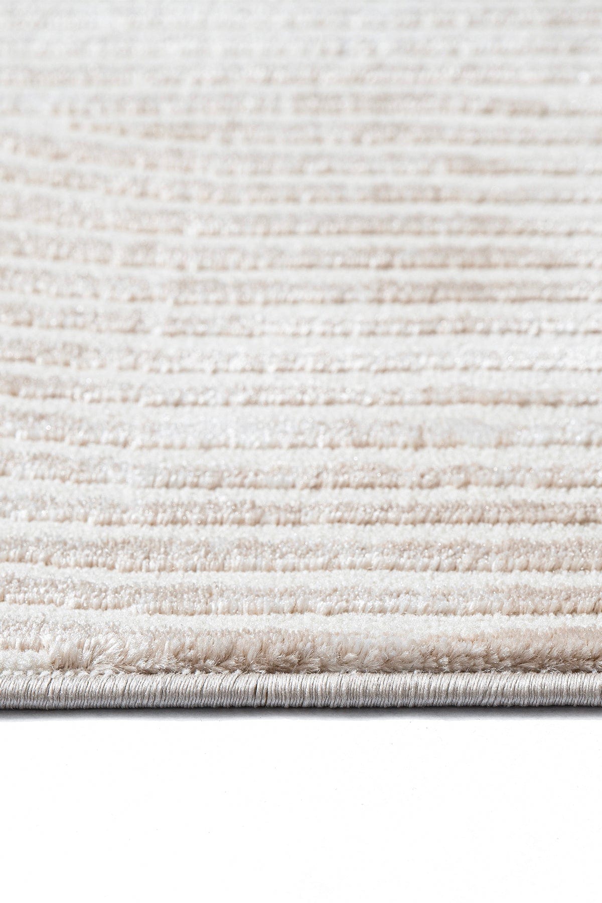 Covor MODA, 80x300 cm, forma dreptunghiulara, poliester, gri/alb, 1120