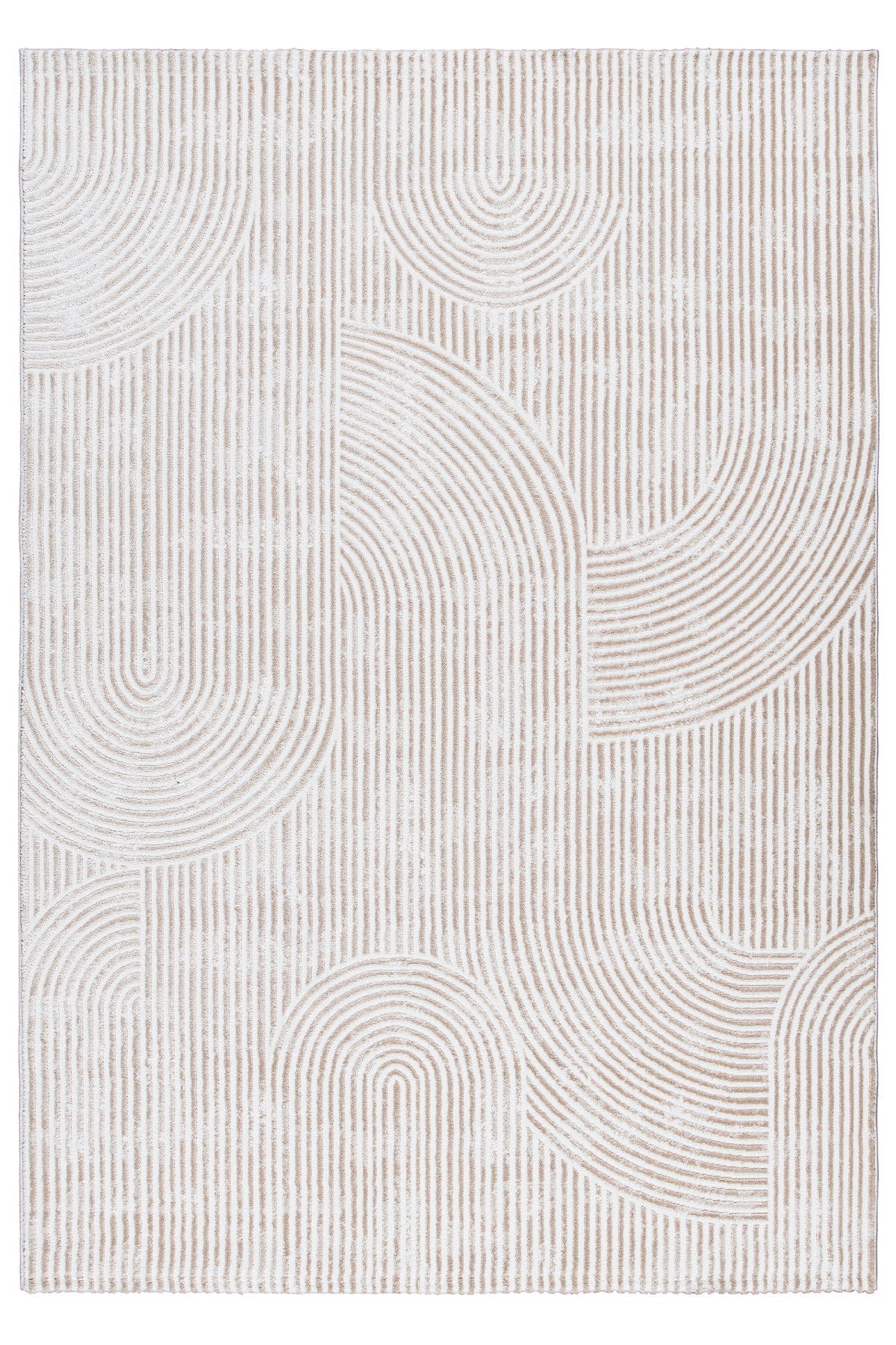 Covor MODA, 80x300 cm, forma dreptunghiulara, poliester, gri/alb, 1120