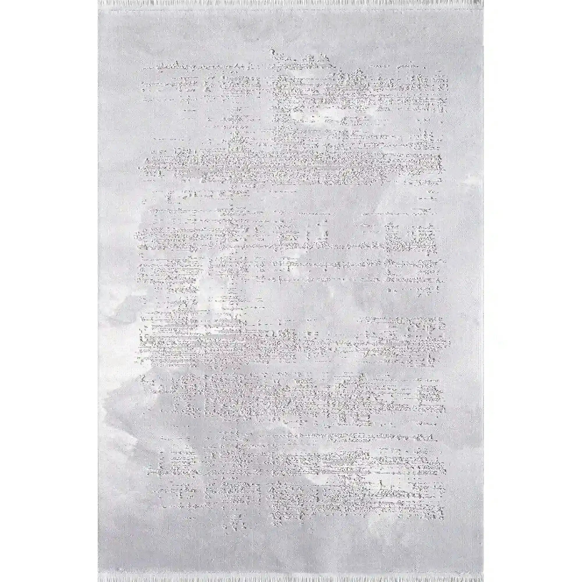 Covor MURANO 06431D, 160x230 cm, forma dreptunghiulara, acril, gri/crem
