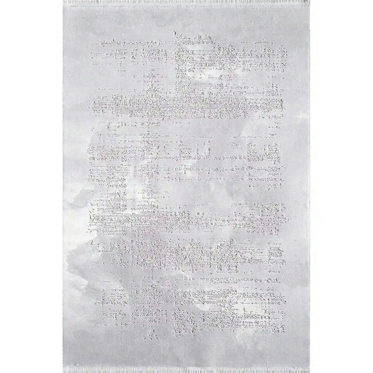Covor MURANO 06431D, 160x230 cm, forma dreptunghiulara, acril, gri/crem