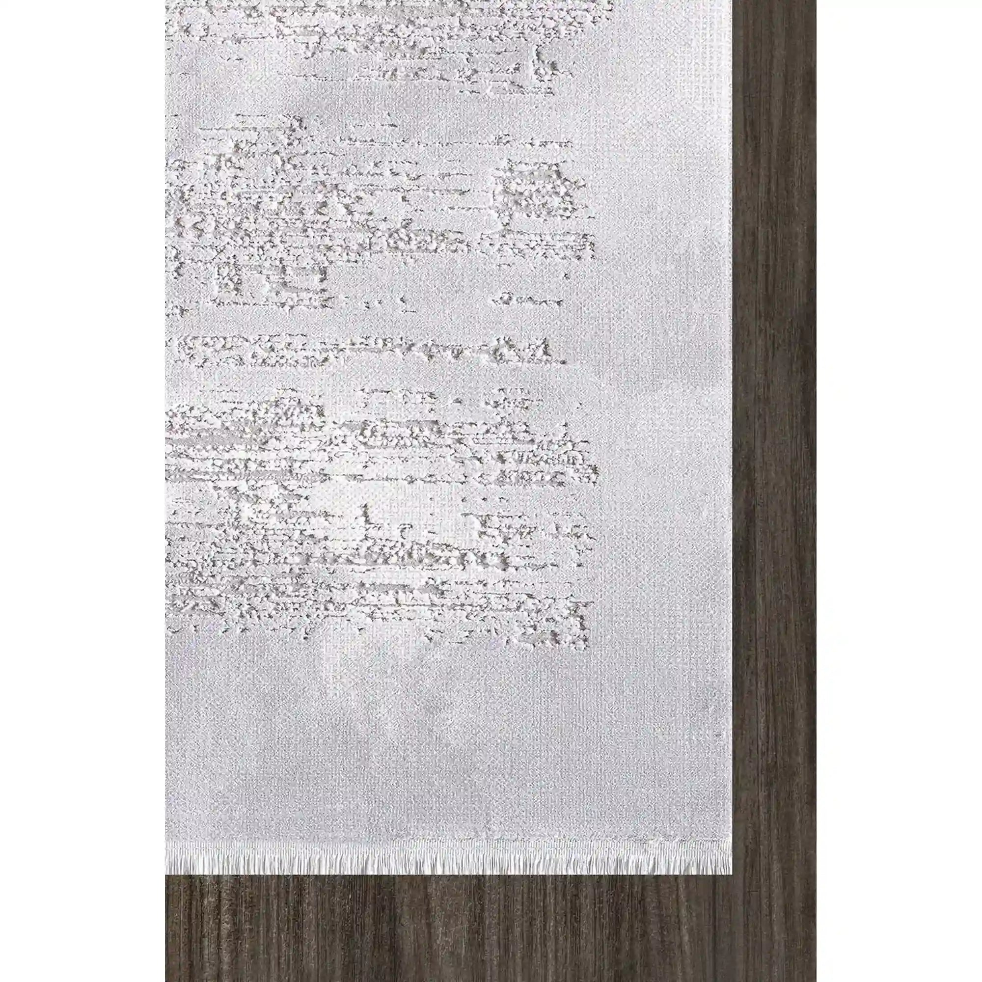 Covor MURANO 06431D, 160x230 cm, forma dreptunghiulara, acril, gri/crem