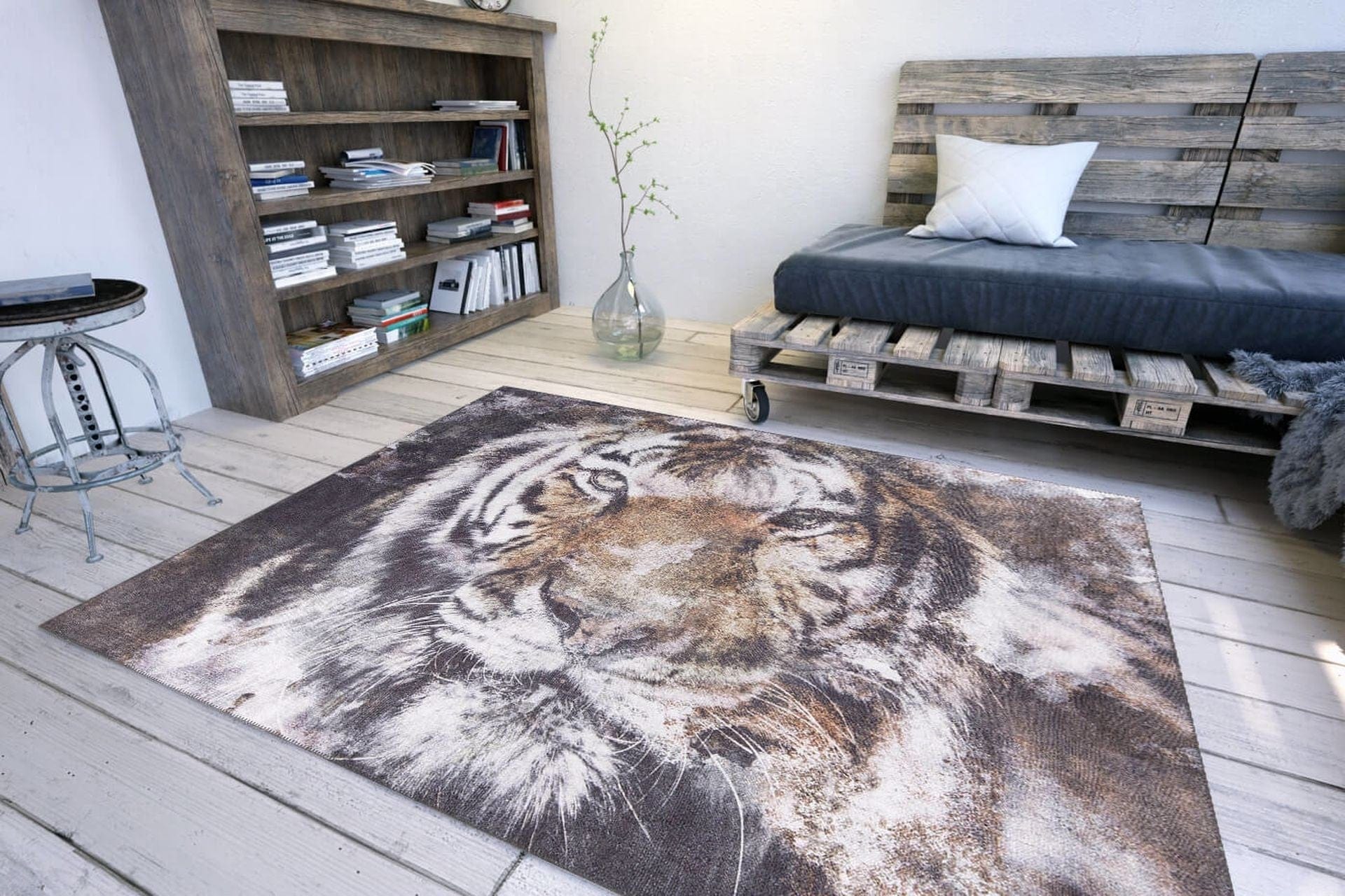 Covor OPUS CHENILLE, 75x150 cm, forma dreptunghiulara, poliester, multicolor, Al 321