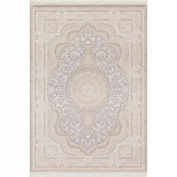 Covor PALACE 05202D, 160x230 cm, forma dreptunghiulara, fibre sintetice, crem/maro deschis
