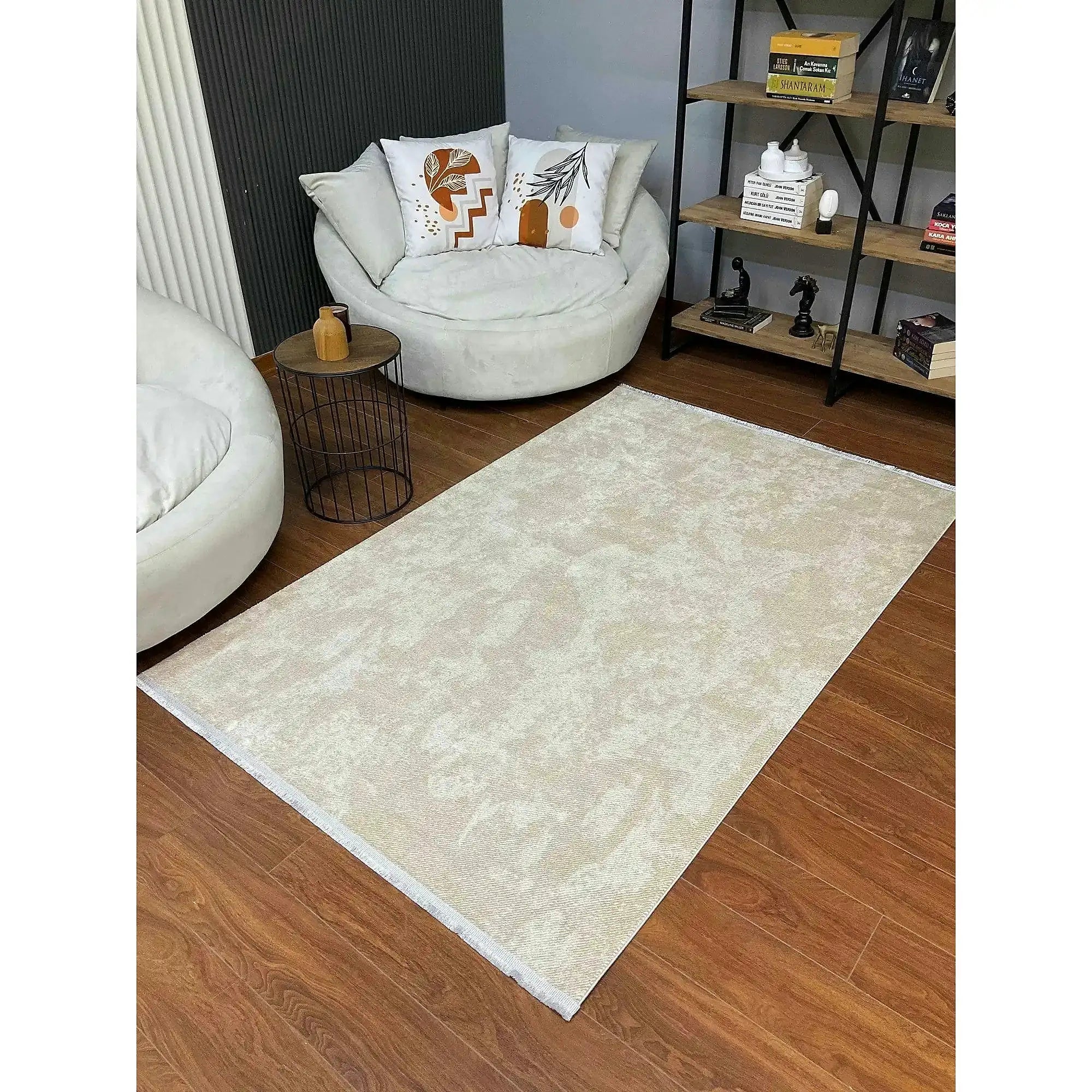 Covor PUNTO BAMBU, 80x150 cm, forma dreptunghiulara, polipropilena, bej/crem