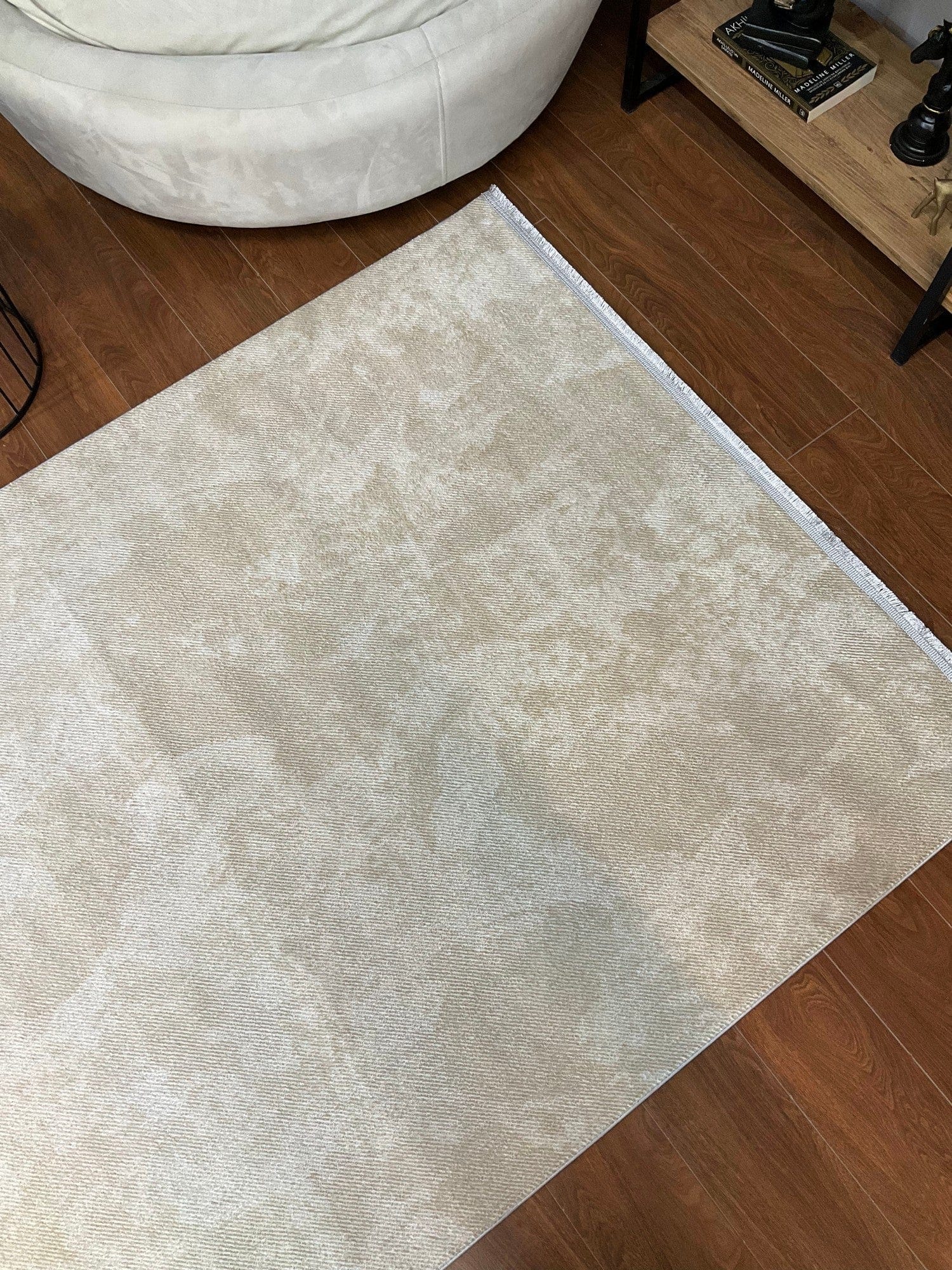 Covor PUNTO BAMBU, 80x150 cm, forma dreptunghiulara, polipropilena, bej/crem