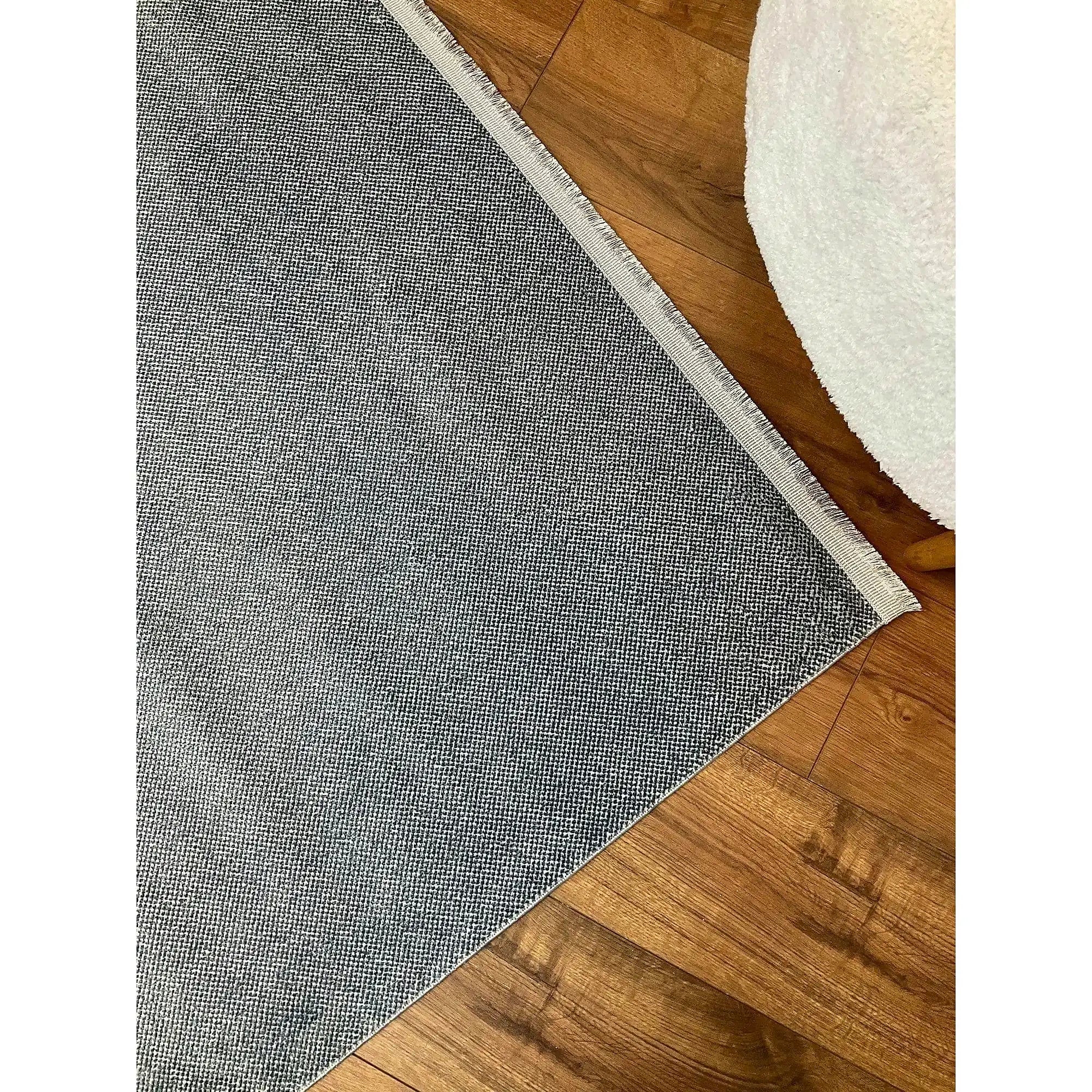 Covor PUNTO BAMBU, 80x150 cm, forma dreptunghiulara, polipropilena, gri