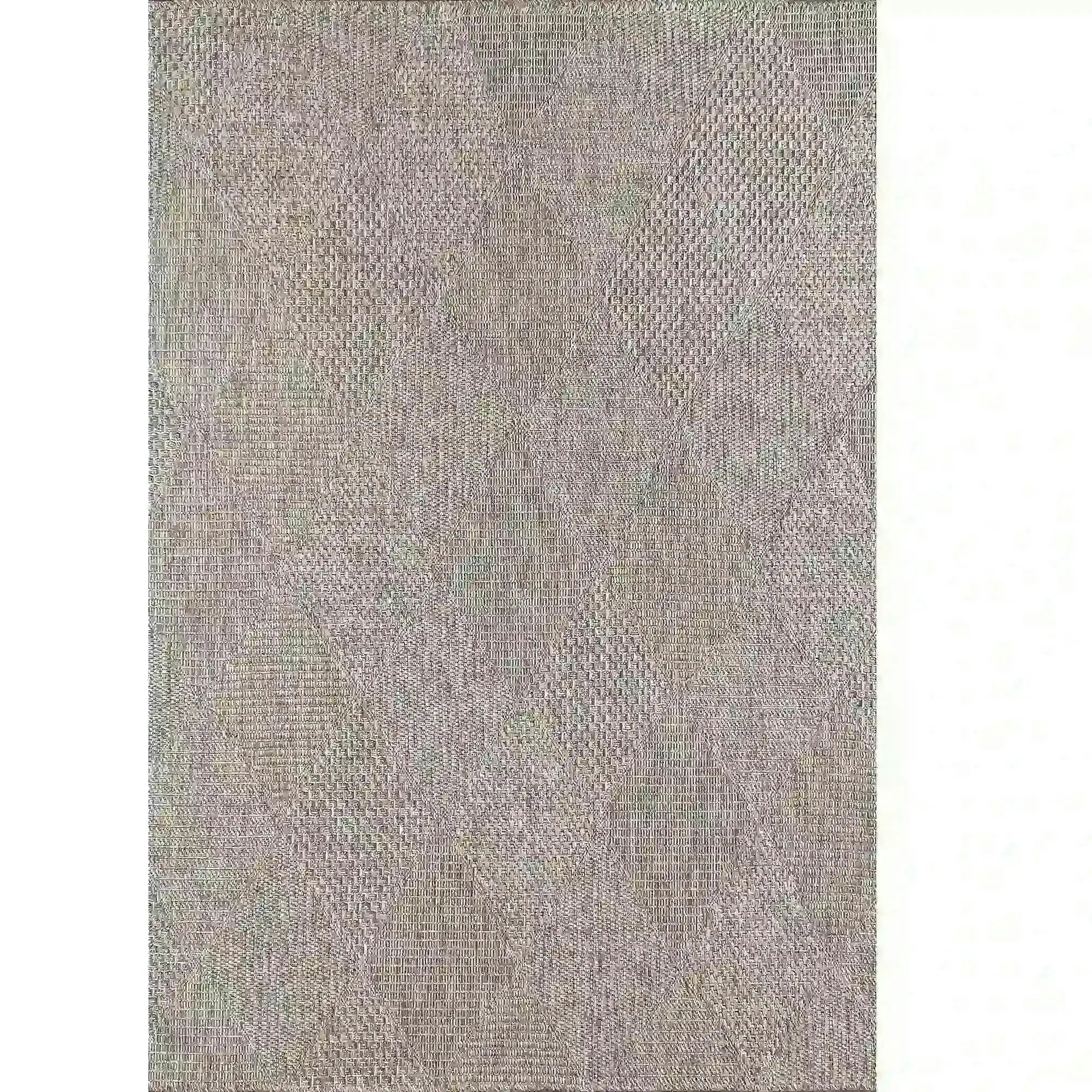 Covor RUSTICANA, 120x180 cm, forma dreptunghiulara, polipropilena, gri, 3104