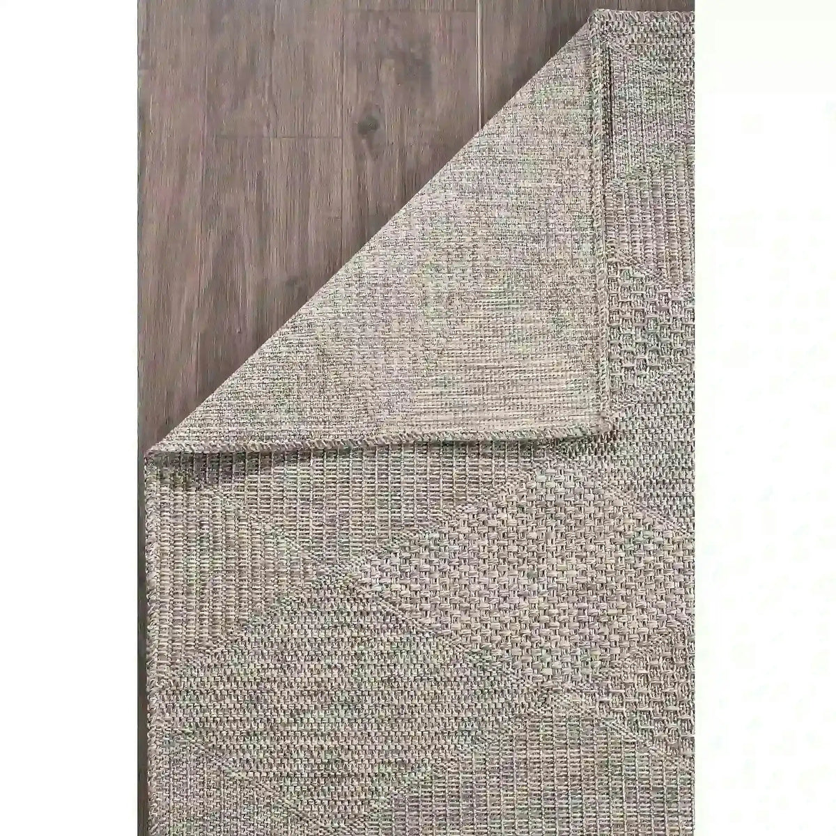 Covor RUSTICANA, 120x180 cm, forma dreptunghiulara, polipropilena, gri, 3104