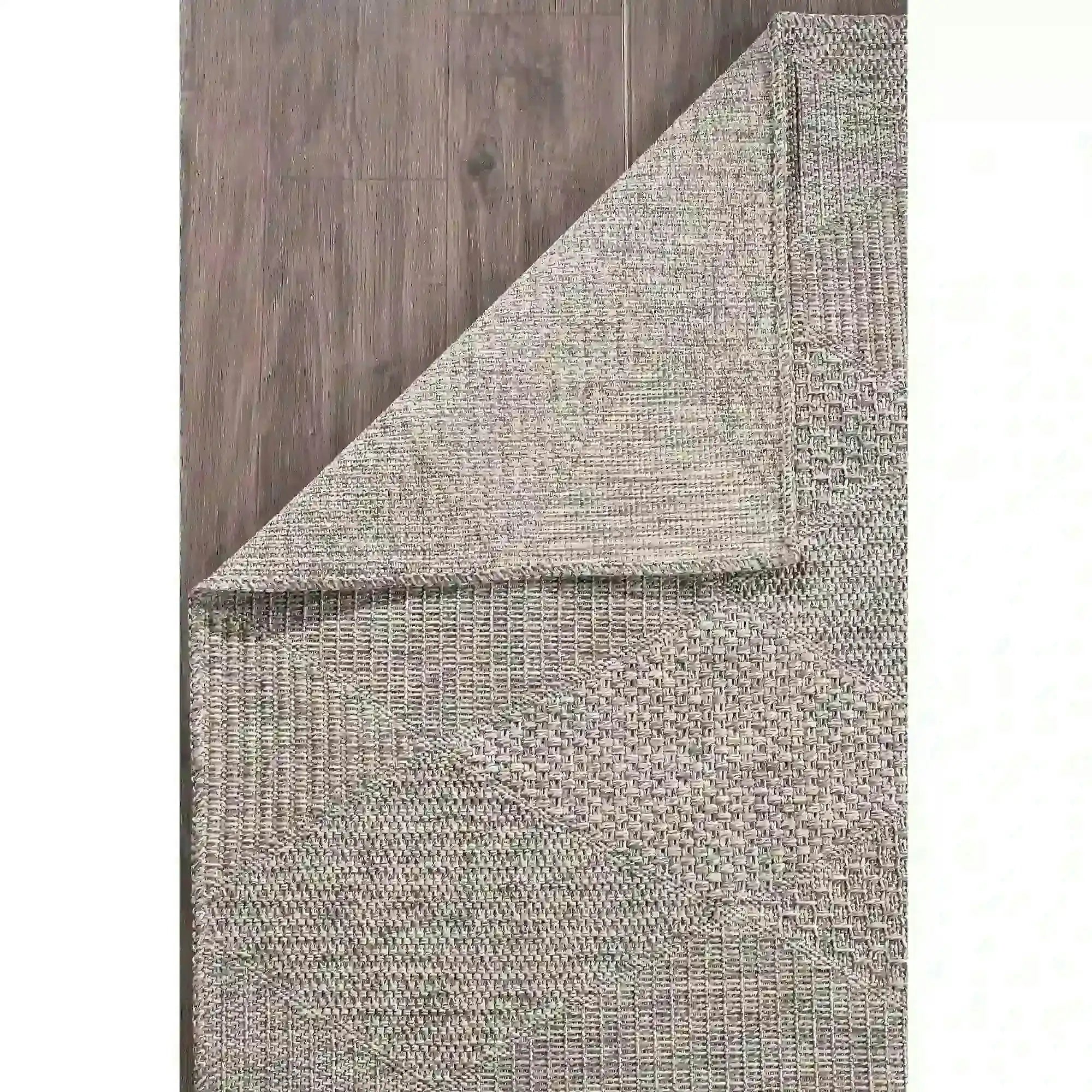 Covor RUSTICANA, 120x180 cm, forma dreptunghiulara, polipropilena, gri, 3104