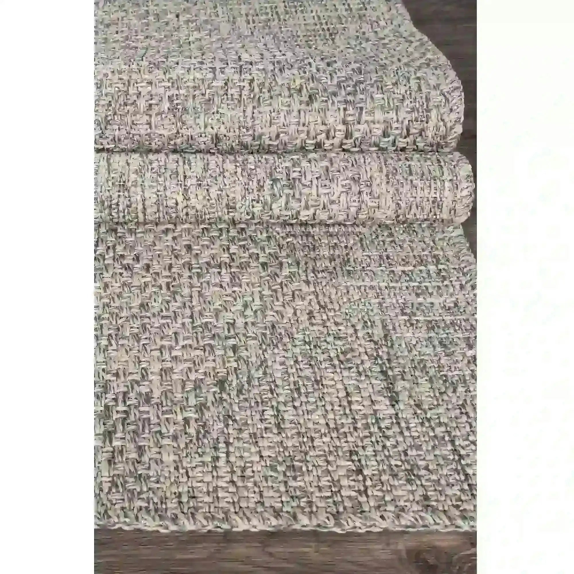 Covor RUSTICANA, 120x180 cm, forma dreptunghiulara, polipropilena, gri, 3104