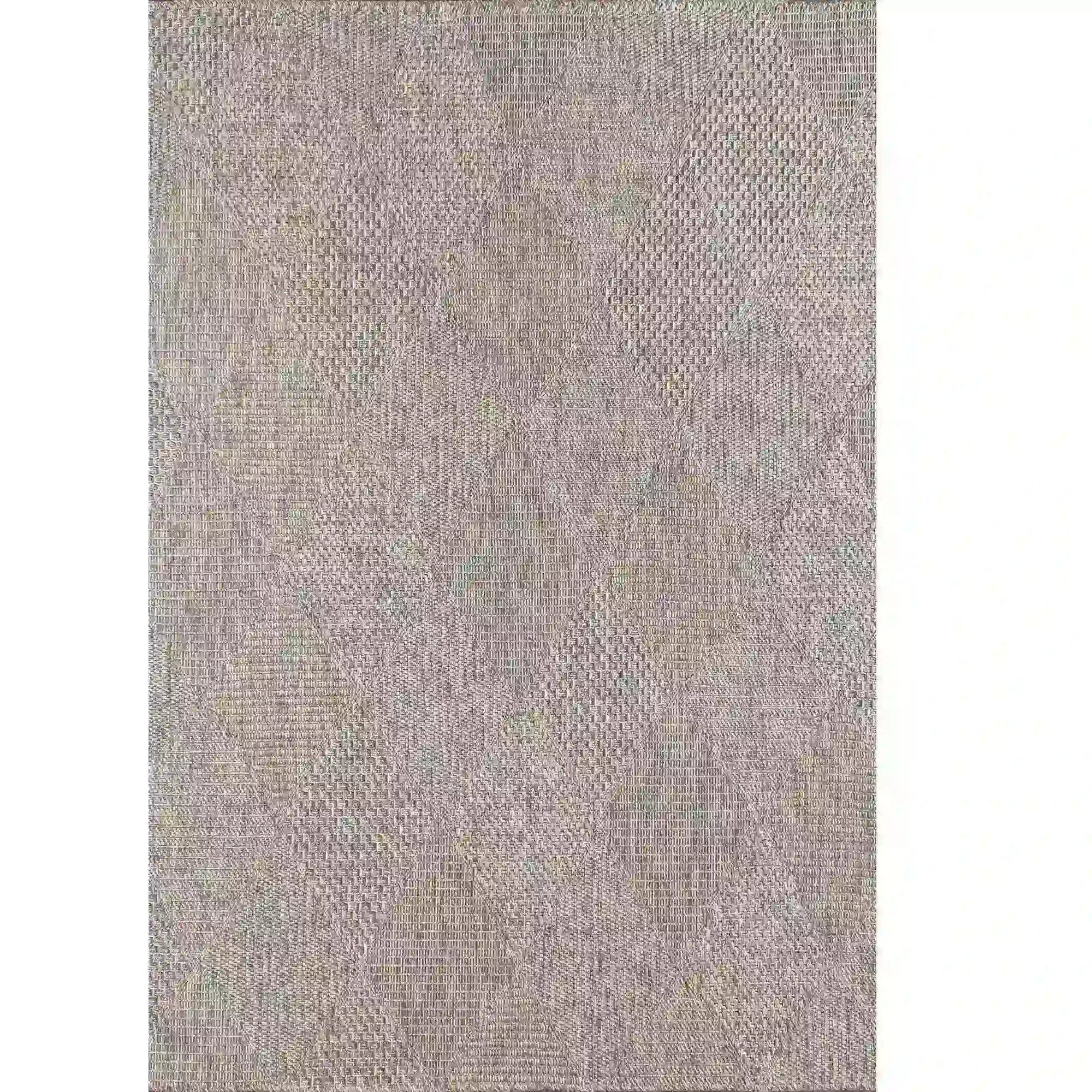 Covor RUSTICANA, 80x150 cm, forma dreptunghiulara, polipropilena, gri, 3104