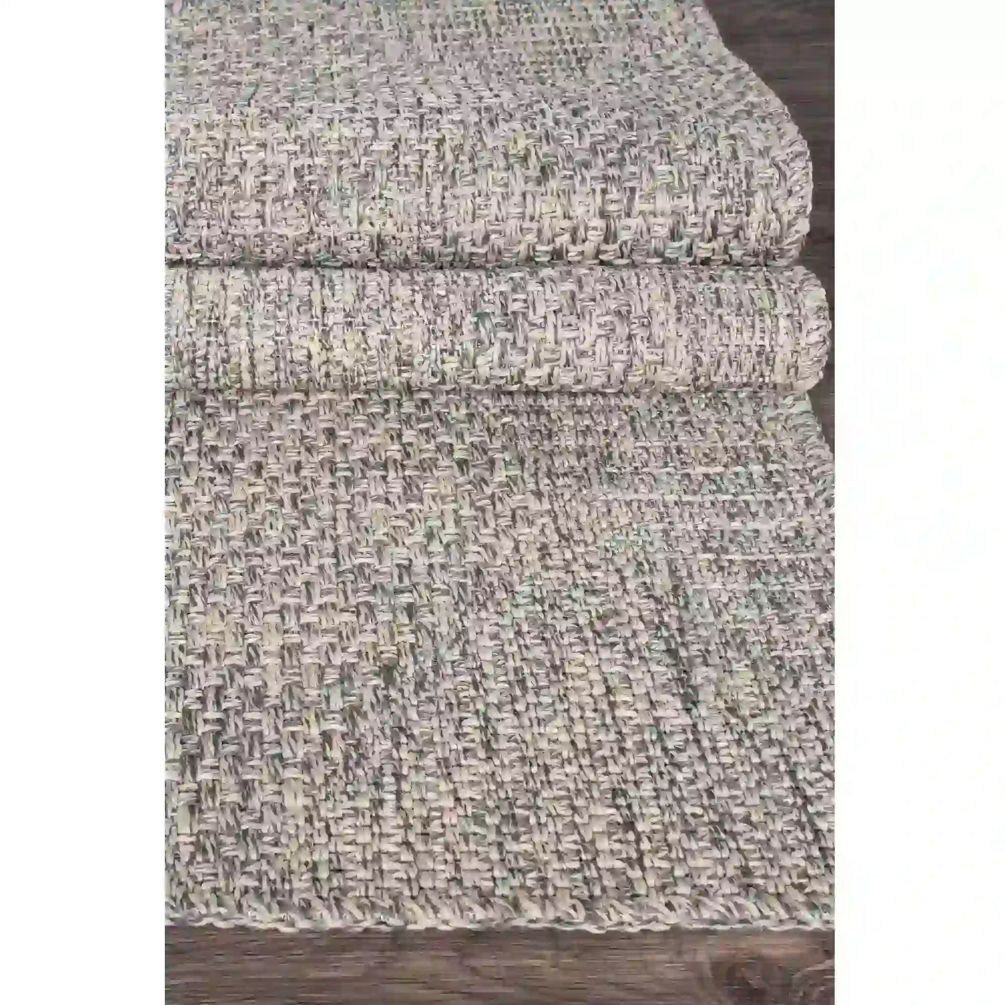 Covor RUSTICANA, 80x150 cm, forma dreptunghiulara, polipropilena, gri, 3104