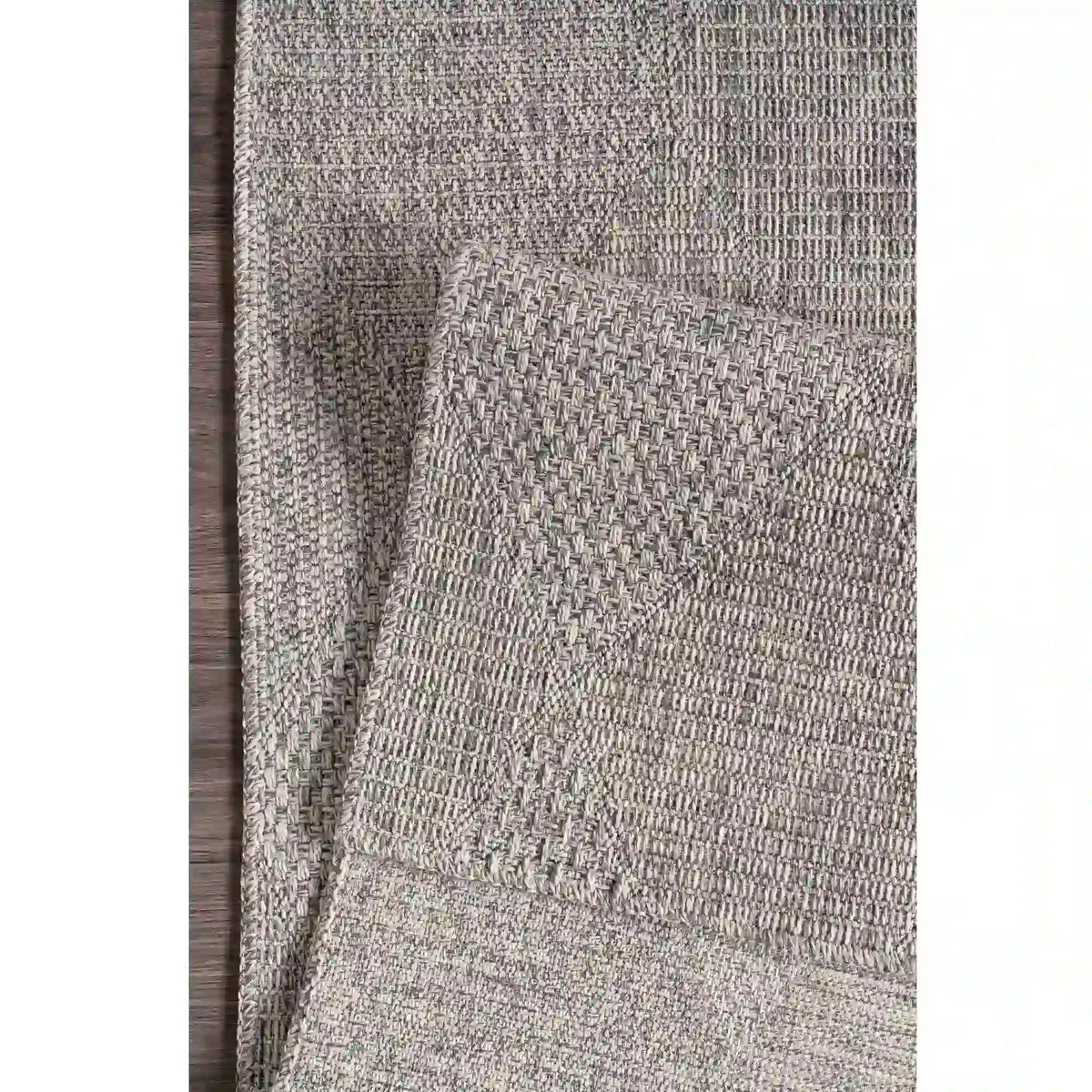 Covor RUSTICANA, 80x150 cm, forma dreptunghiulara, polipropilena, gri, 3104