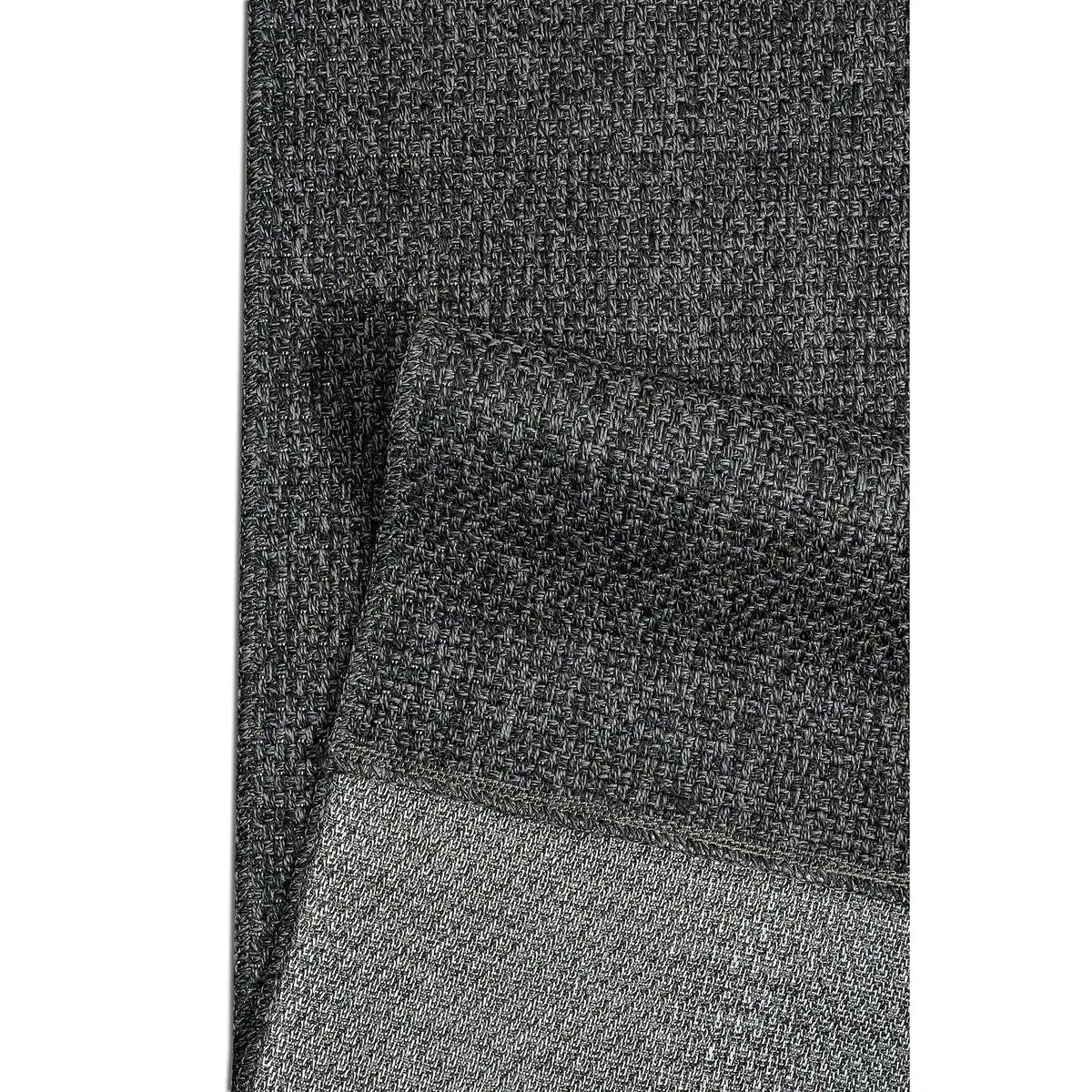 Covor RUSTICANA, 80x150 cm, forma dreptunghiulara, polipropilena, negru, 3105